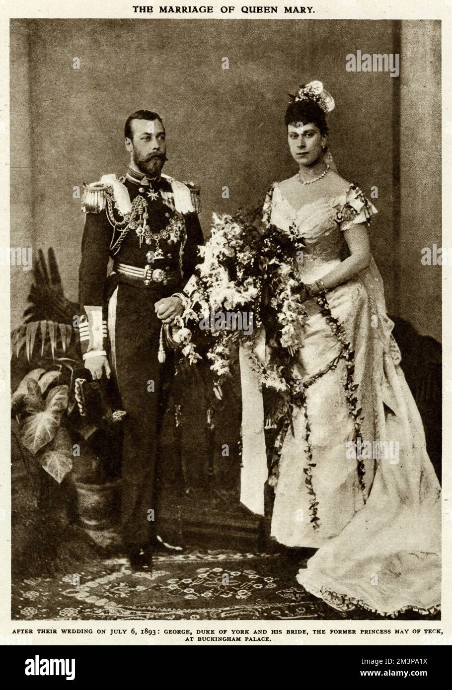 wedding dress of princess mary of teck Iconic Wedding Dresses: Mary of Teck