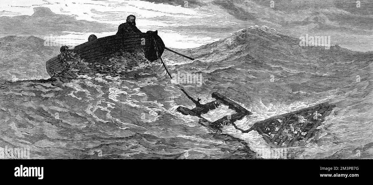 Loss Of Yacht Mignonette 1884 Stock Photo Alamy loss-of-yacht-mignonette-1884-stock-photo-alamy