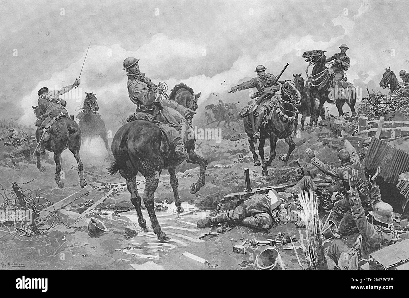 British cavalry charge hi res stock photography and images Alamy