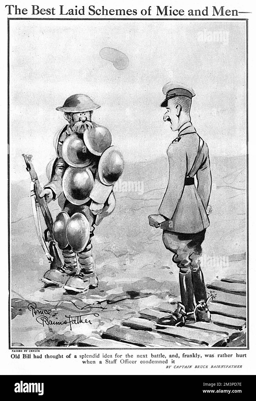 'The Best Laid Schemes of Mice and Men ' 'Old Bill had thought of a