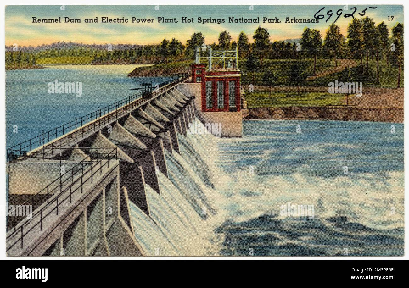 Remmel Dam and Electric Power Plant, Hot Springs National Park