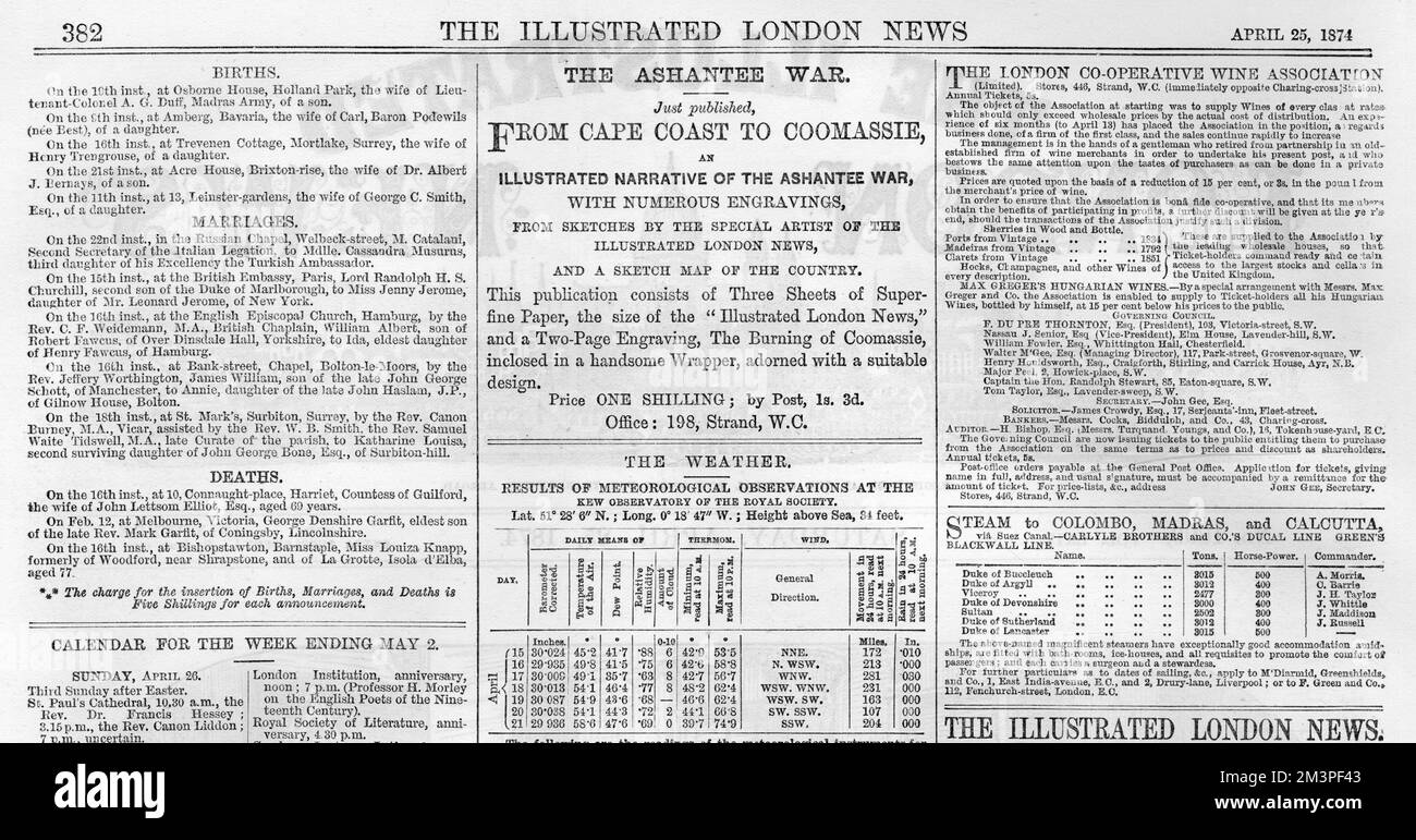 An Announcement In The Marriages Section Of The Illustrated London News an-announcement-in-the-marriages-section-of-the-illustrated-london-news
