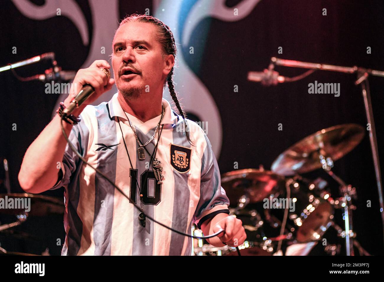 Mike Patton performing live with Mr. Bungle Stock Photo Alamy