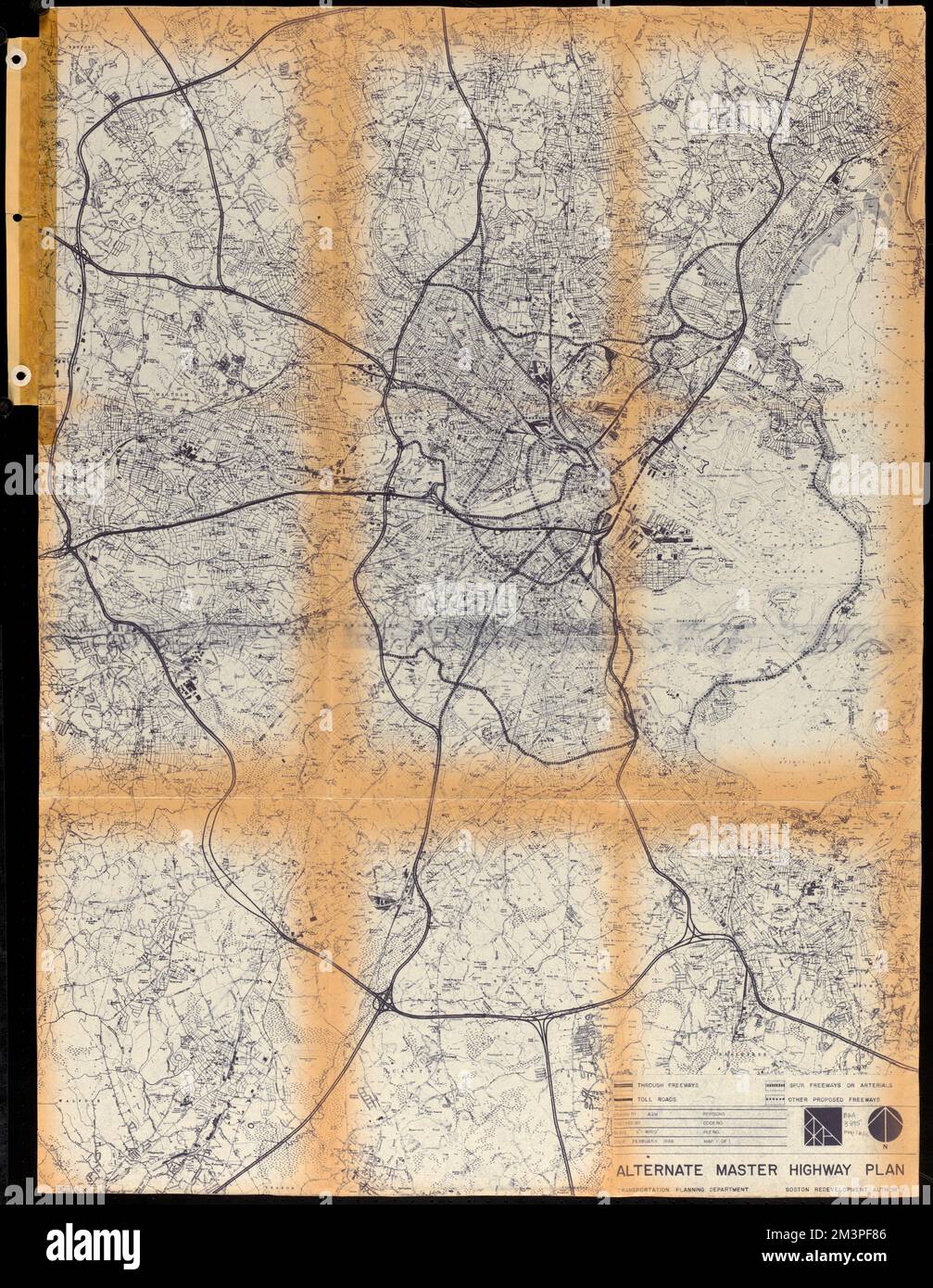 Report on the alternate master highway plan for the Boston metropolitan