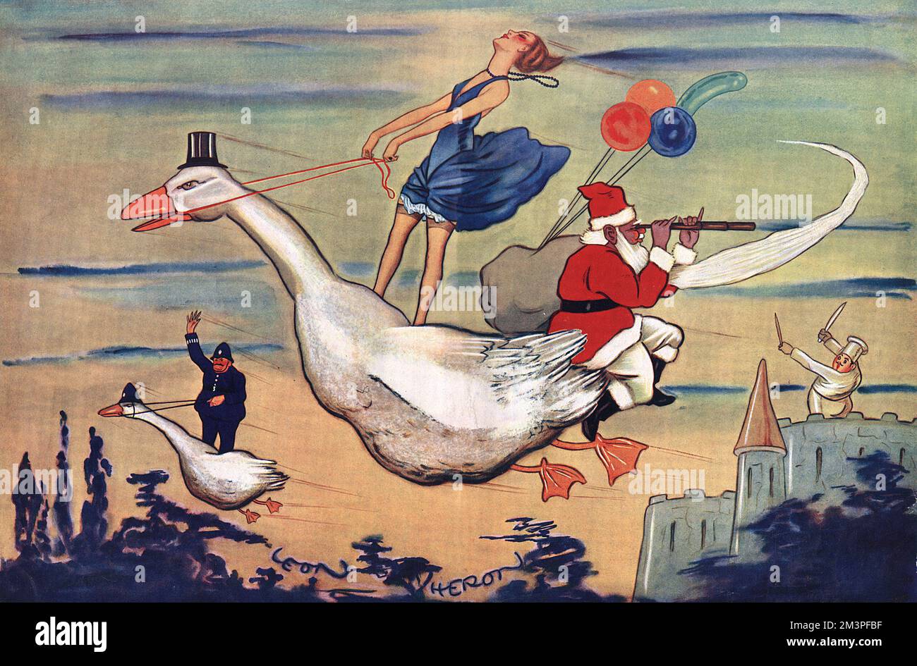 Christmas goose history hi-res stock photography and images - Alamy