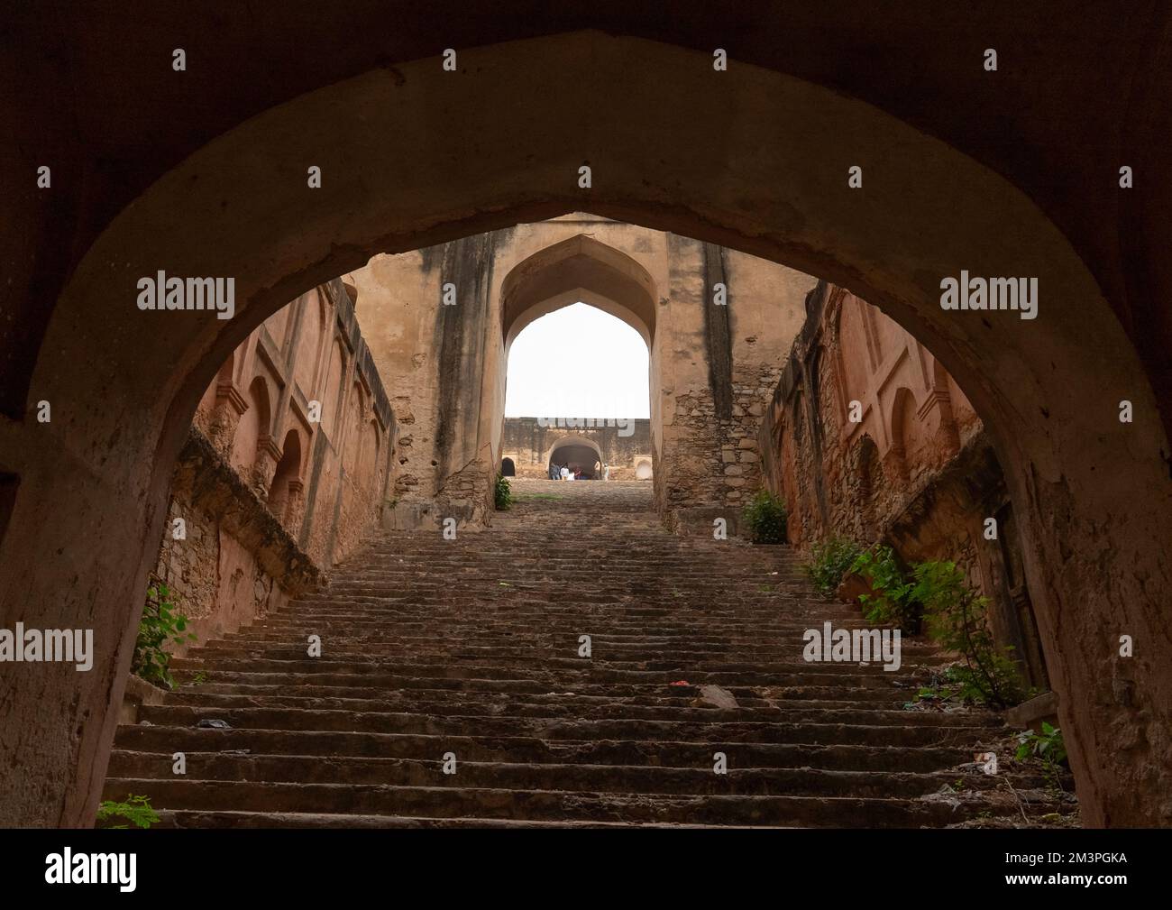 Mertaiji ki Bawari stepwell, Rajasthan, Jhunjhunu, India Stock Photo