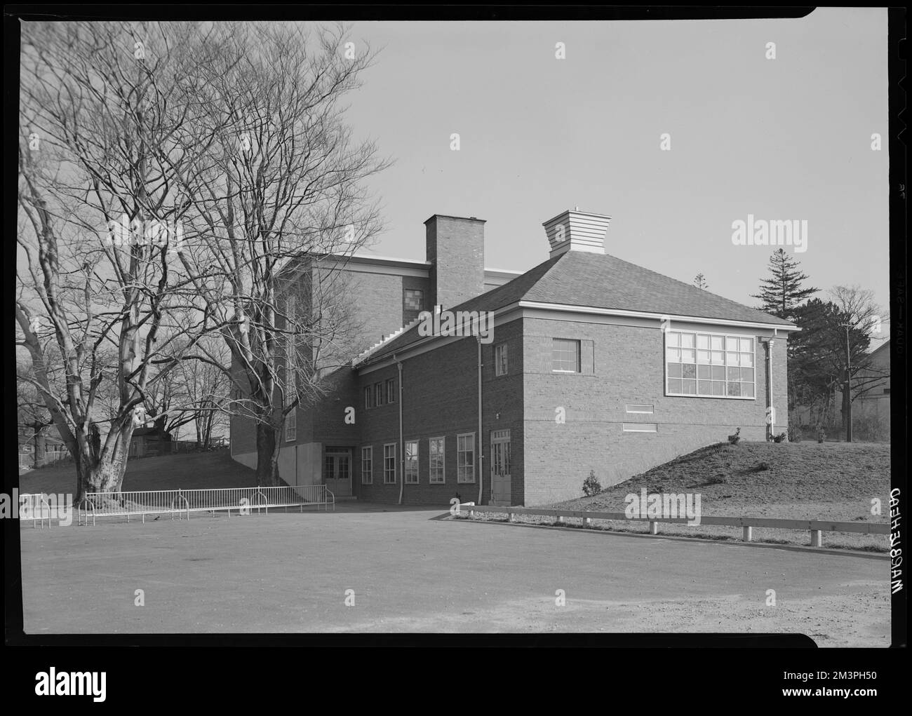 Rhodes School [?] , Schools. Samuel Chamberlain Photograph Negatives ...