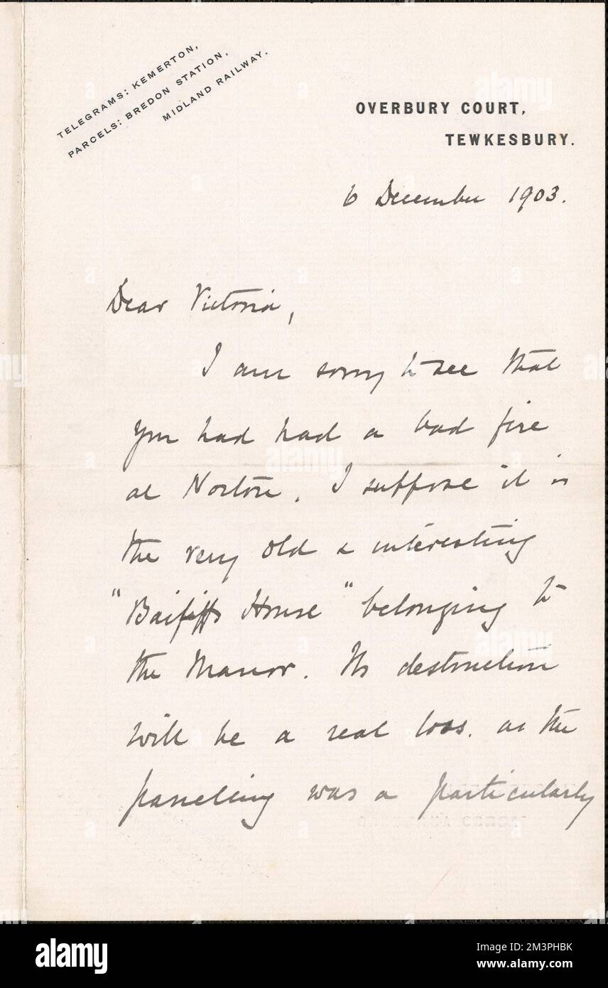 Richard B. Martin Autograph Letter Signed To Victoria [Woodhull Martin ...