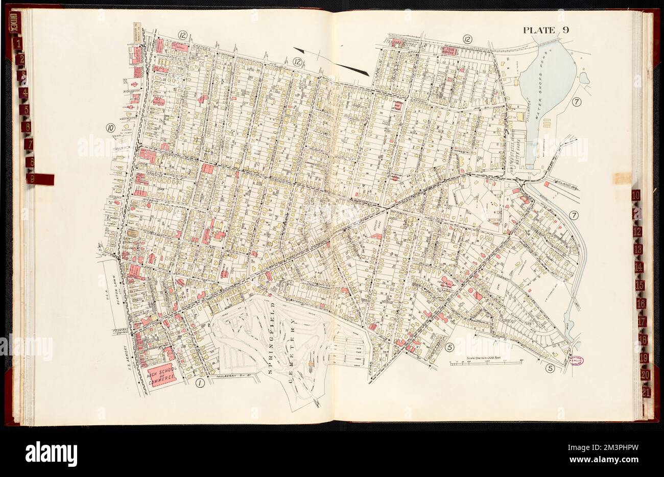 Richards standard atlas of the city of Springfield and the town of