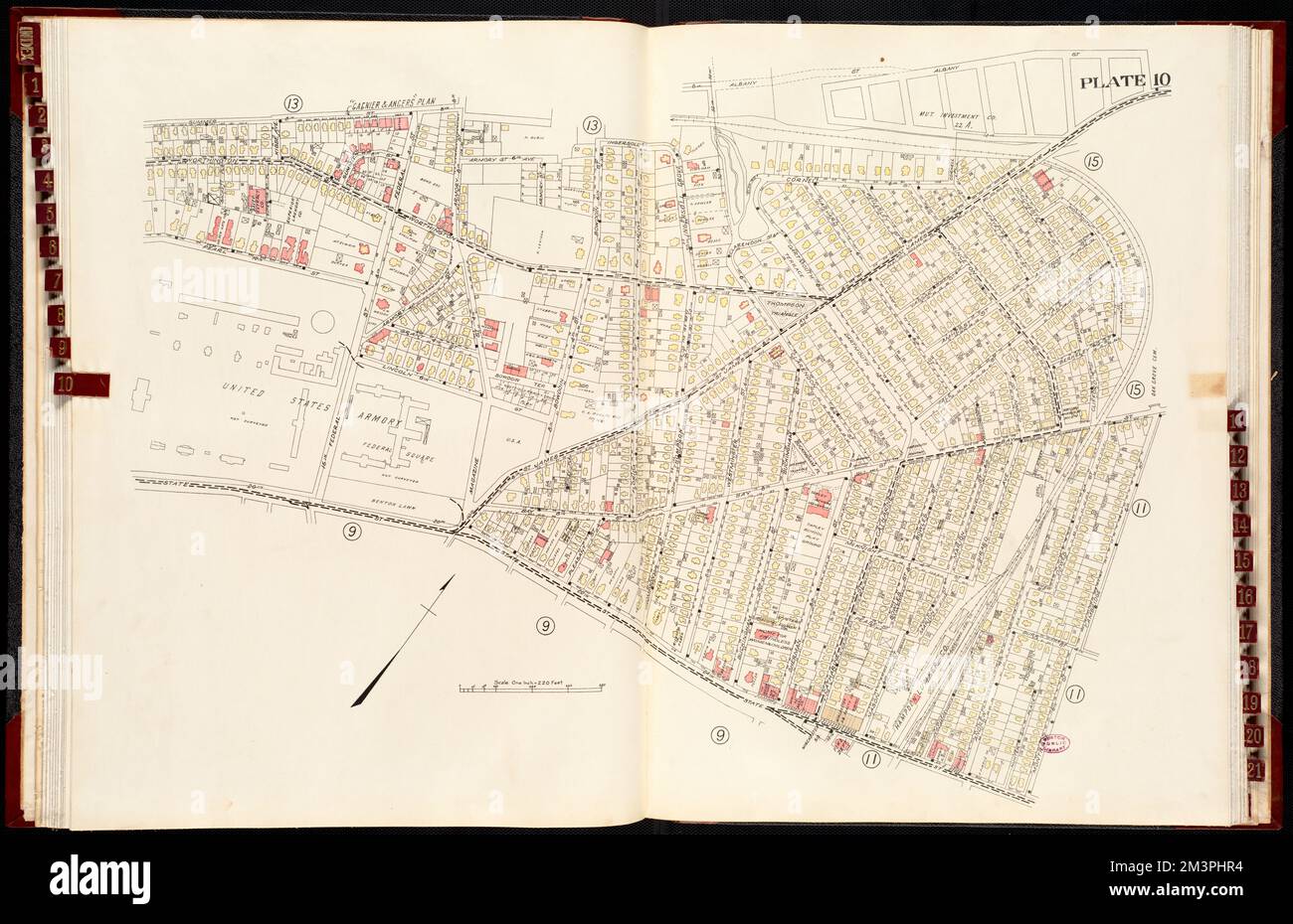 Richards standard atlas of the city of Springfield and the town of