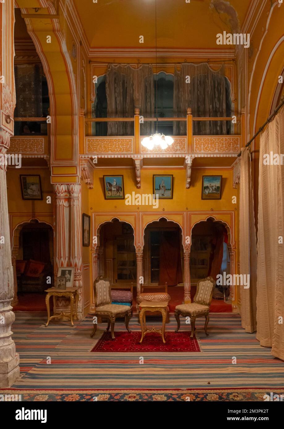 Inside Dundlod Fort, Rajasthan, Dundlod, India Stock Photo