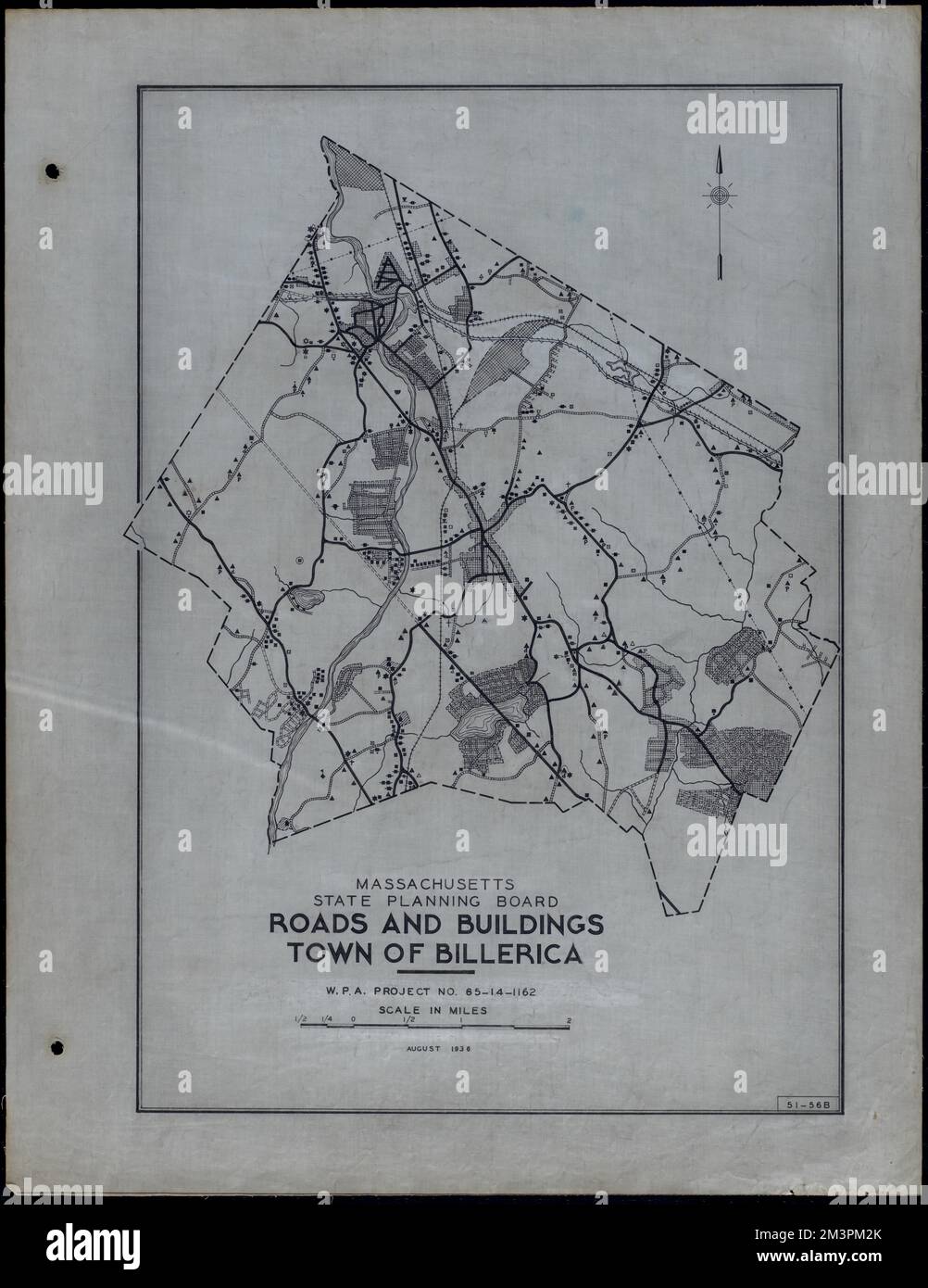 Roads and Buildings Town of Billerica , Roads, Cities and towns, Land