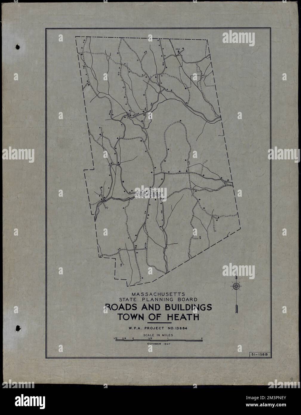 Roads and Buildings Town of Heath , Roads, Cities and towns, Land use ...
