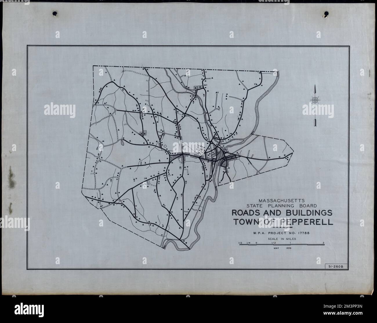 Roads and Buildings Town of Pepperell , Roads, Cities and towns, Land