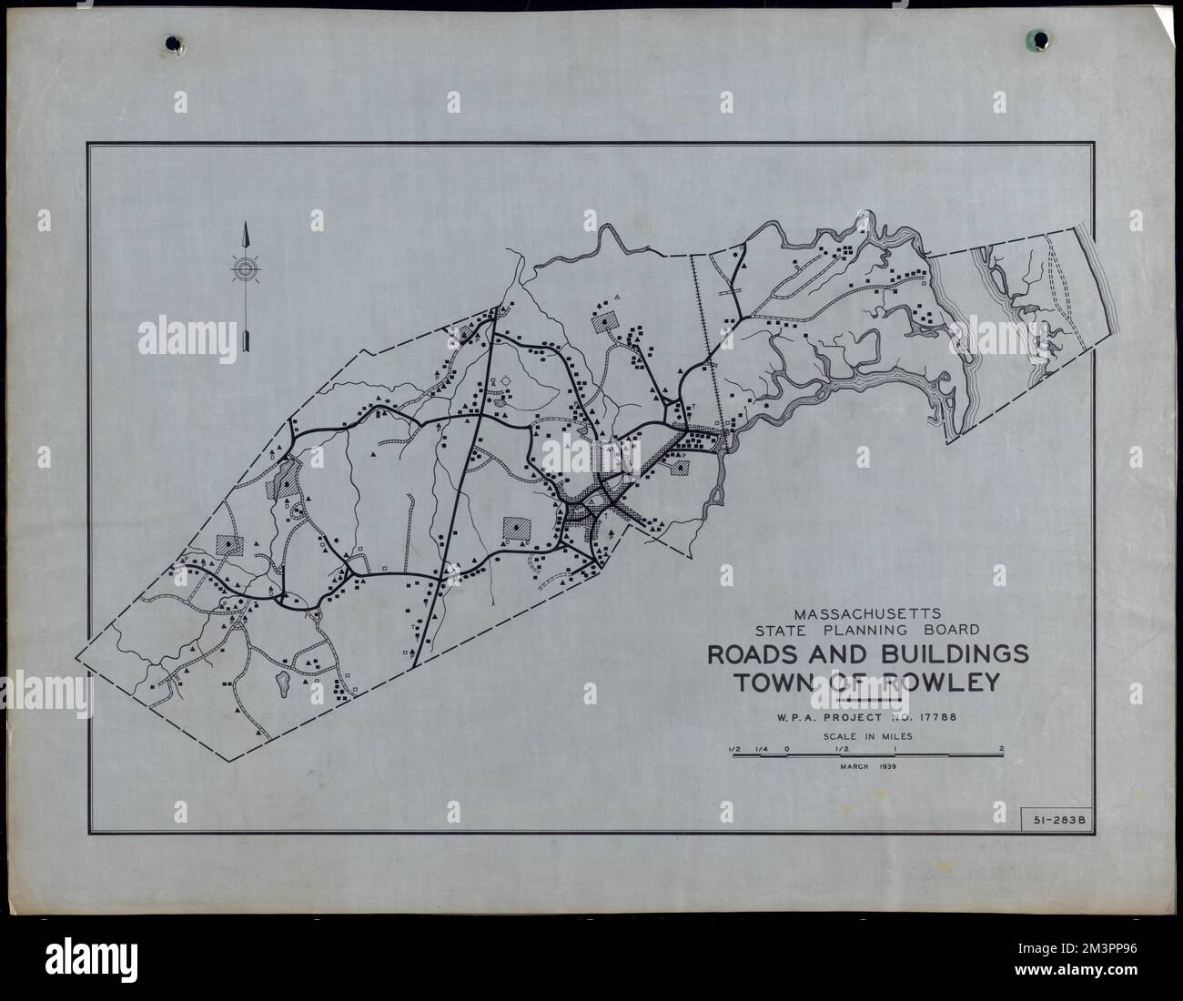 Roads and Buildings Town of Rowley , Roads, Cities and towns, Land use
