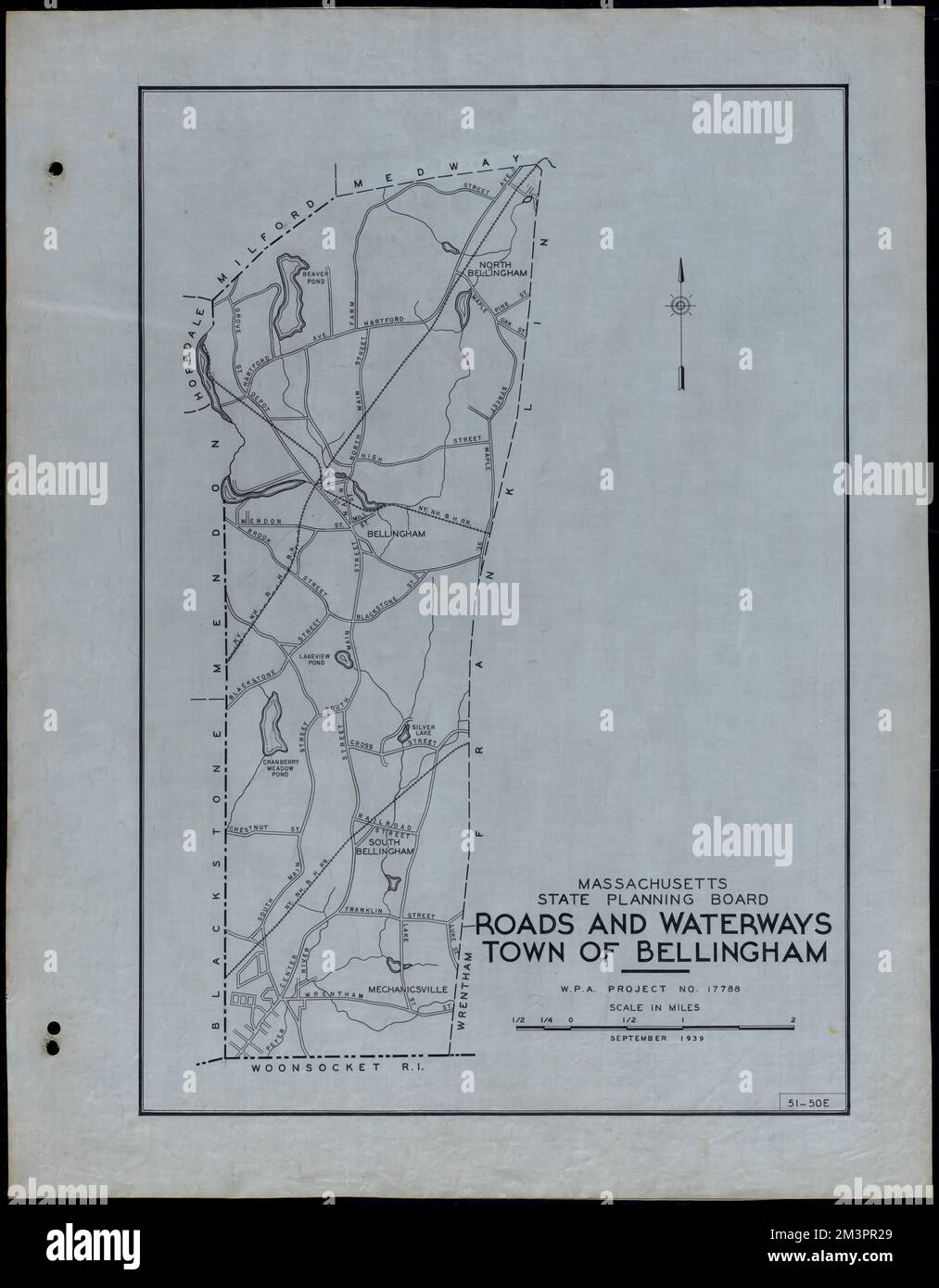 Roads and Waterways Town of Bellingham , Roads, Cities and towns, Land
