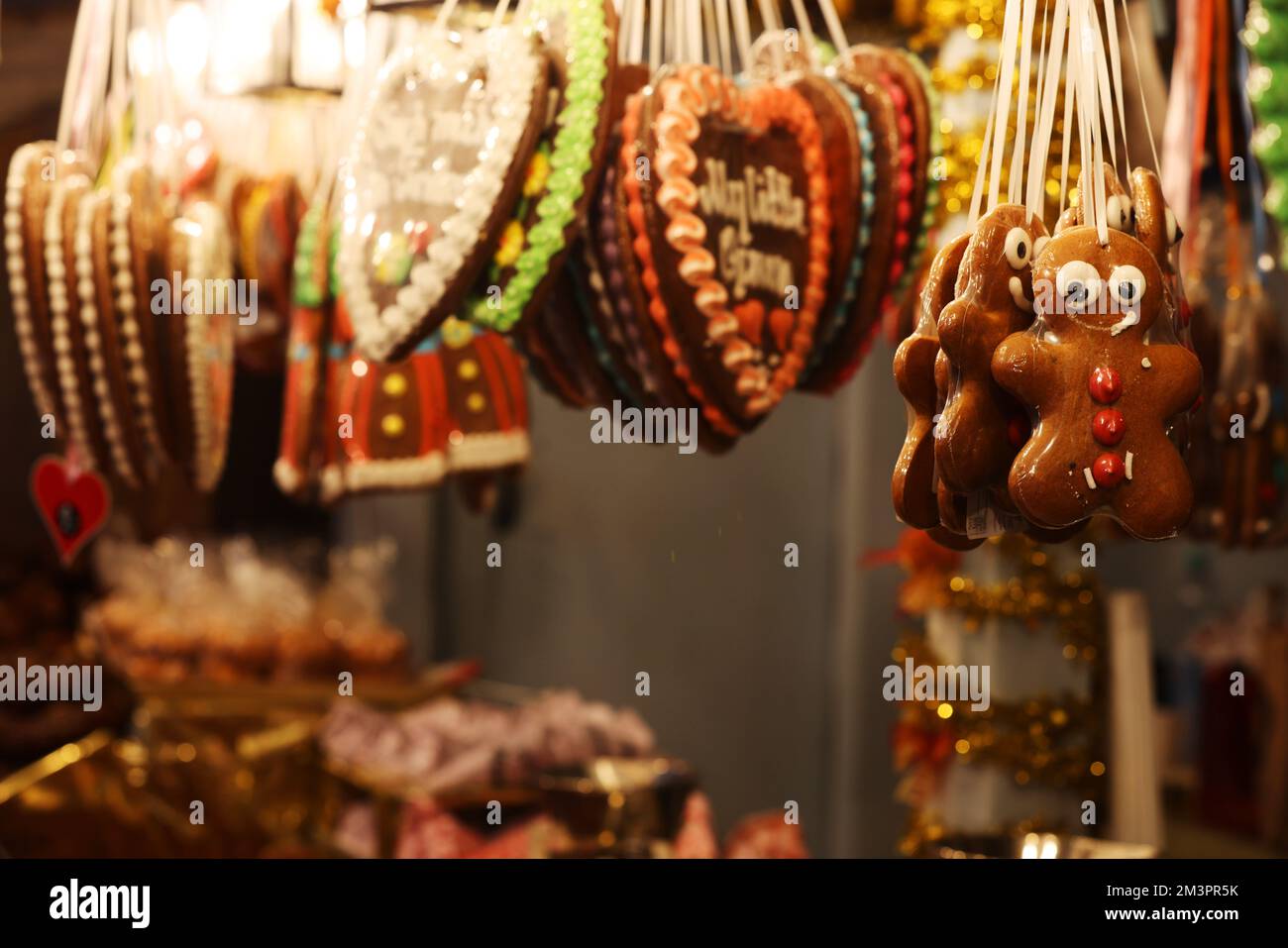 Nürnberg, Lebkuchen, Merry Christm, Nürnberg, Nürnberger Weihnachtsmarkt, Nürnberger Christkindlesmarkt, Engel, Anhänger, Kugel, Glühwein, Stock Photo