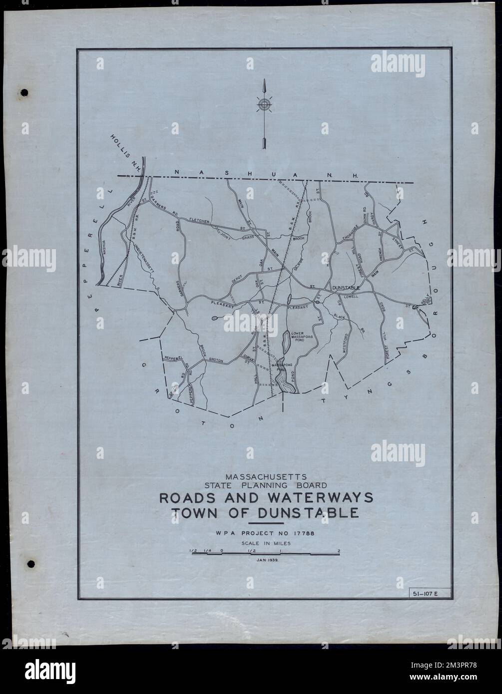 Roads and Waterways Town of Dunstable , Roads, Cities and towns, Land use mapping, Soil mapping