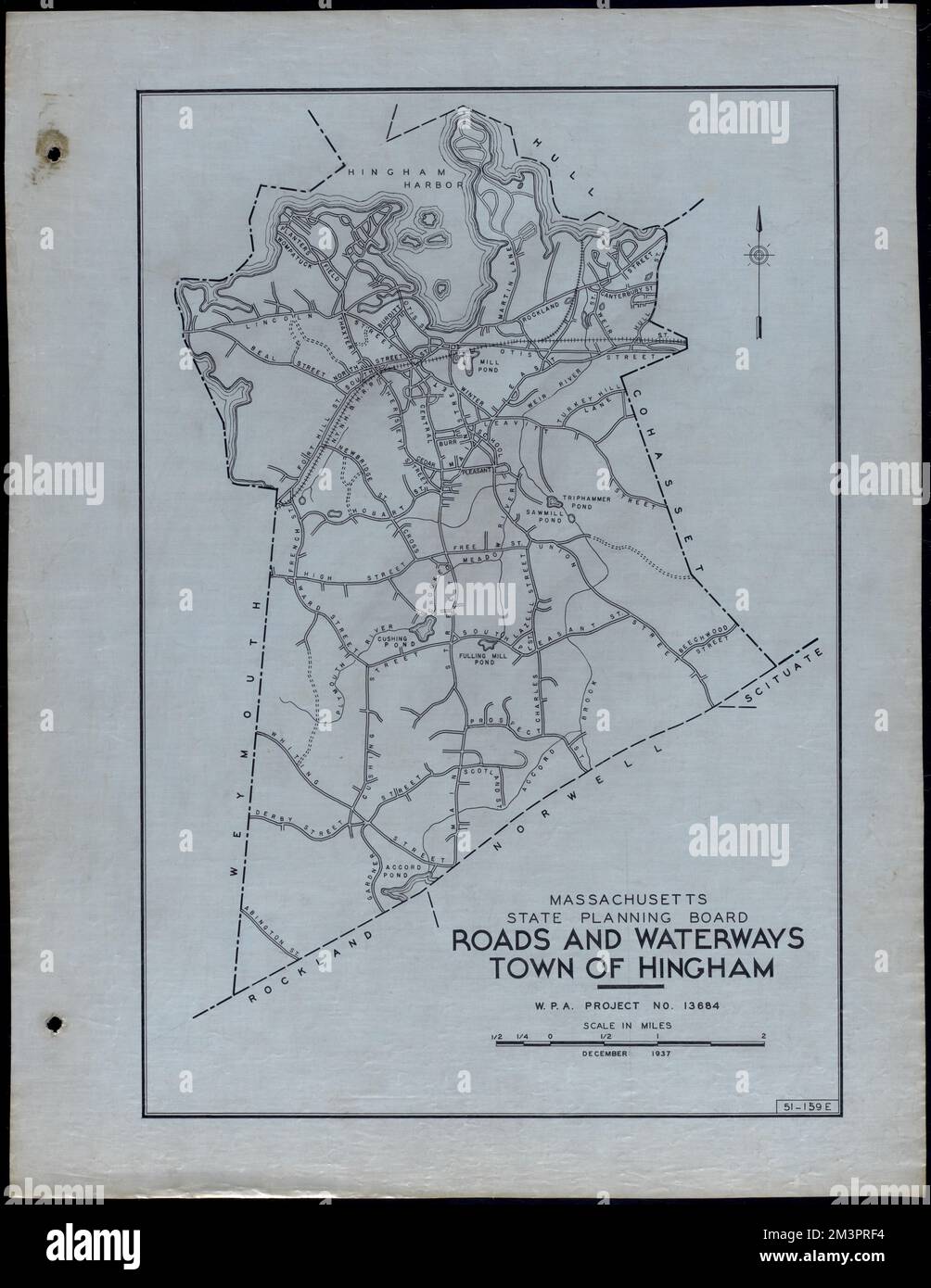 Roads and Waterways Town of Hingham , Roads, Cities and towns, Land use