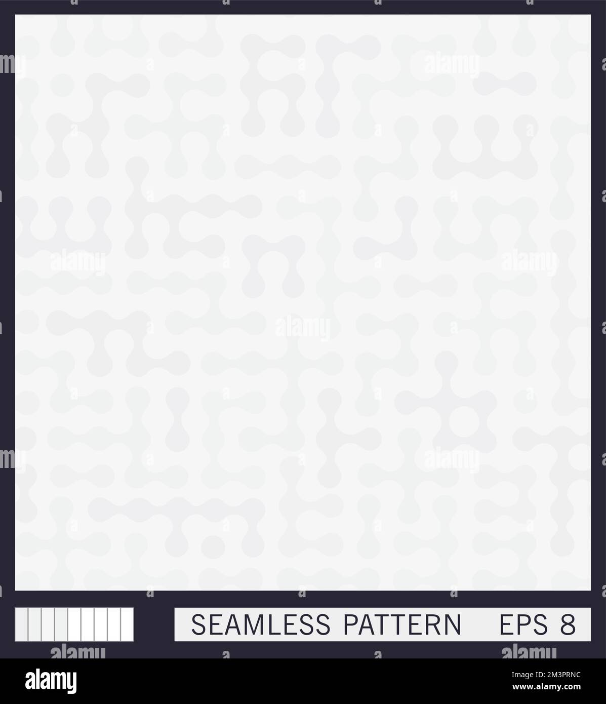 Seamless pattern. Imitation of watercolor paper texture. Smoothly fused dots and elements. Vector graphics Stock Vector