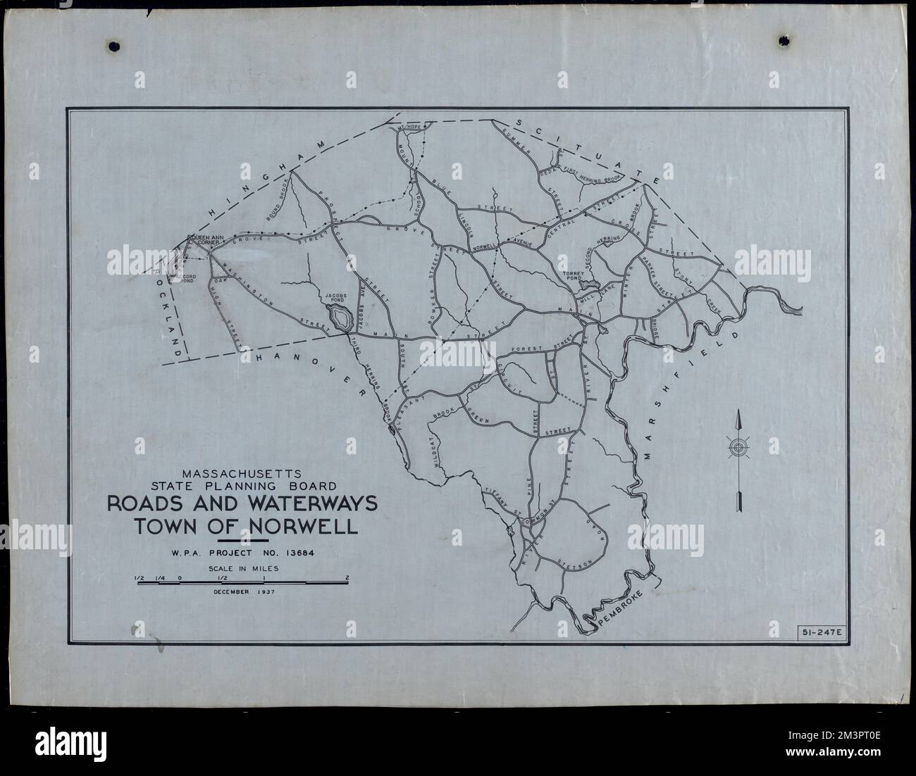 Roads and Waterways Town of Norwell , Roads, Cities and towns, Land use