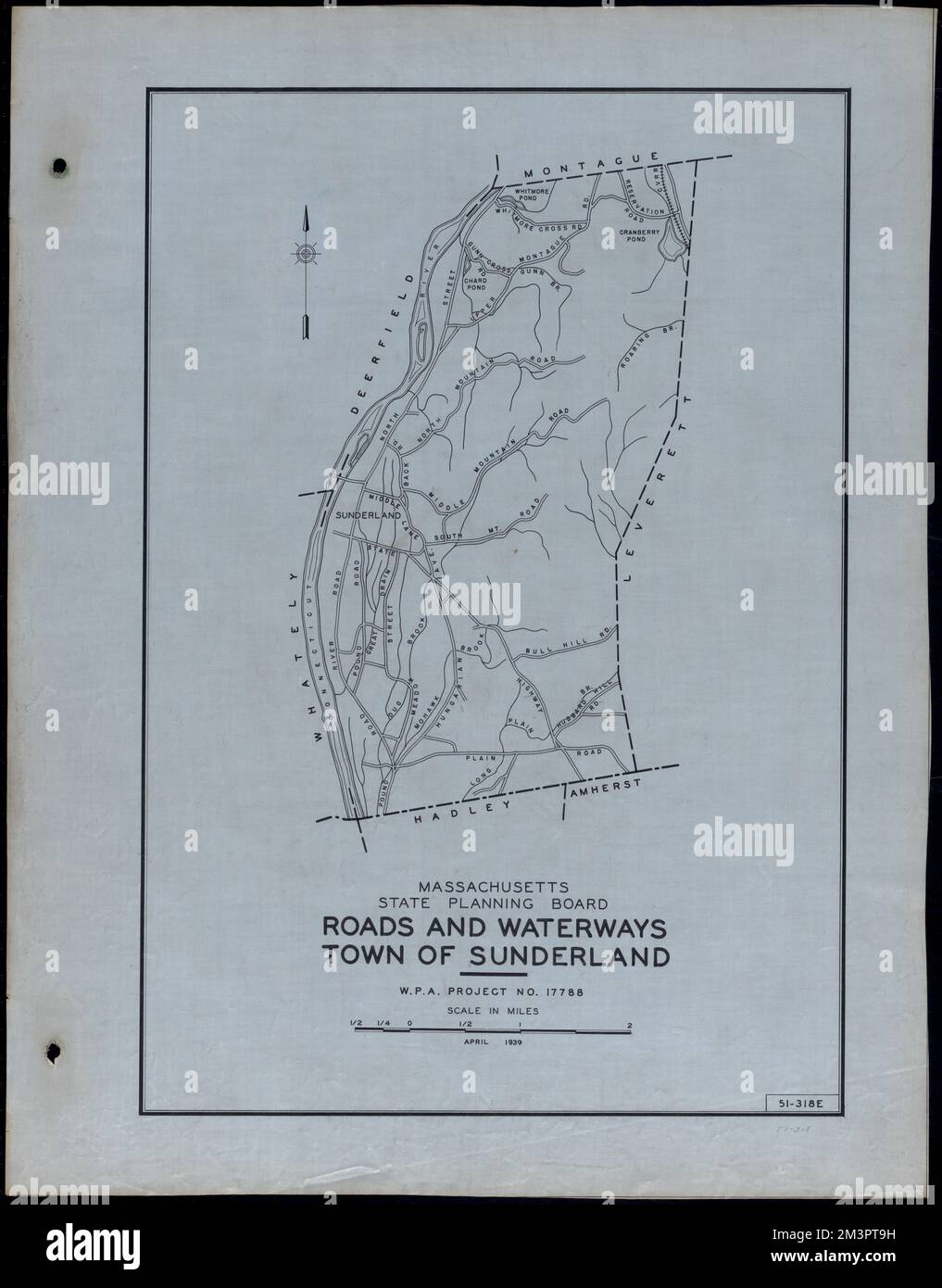 Roads and Waterways Town of Sunderland , Roads, Cities and towns, Land