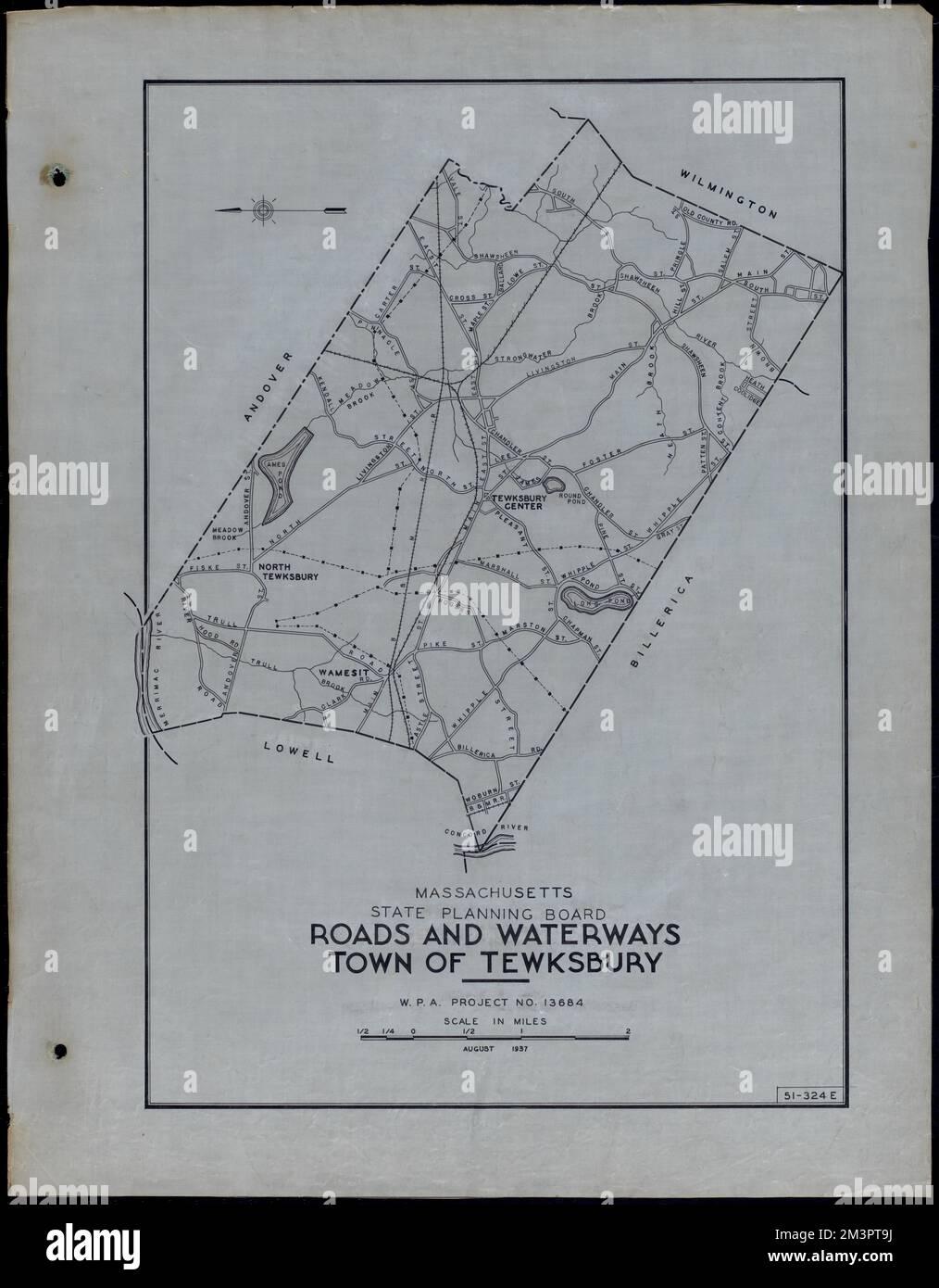 Roads and Waterways Town of Tewksbury , Roads, Cities and towns, Land
