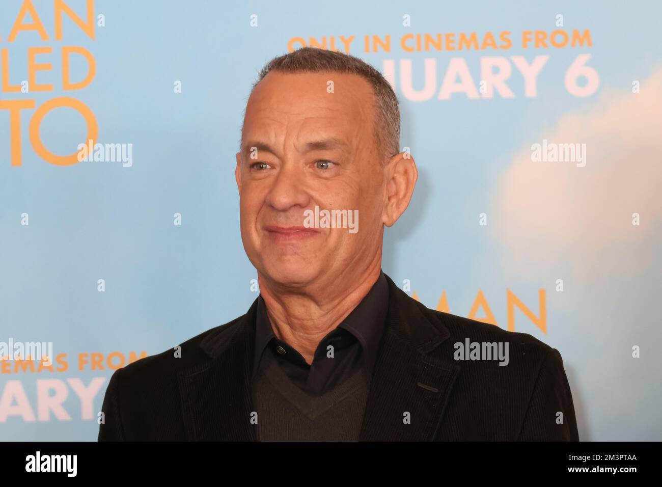 Tom Hanks, A Man Called Otto - Photocall, Corinthia Hotel, London, UK, 16 December 2022, Photo by Richard Goldschmidt Stock Photo
