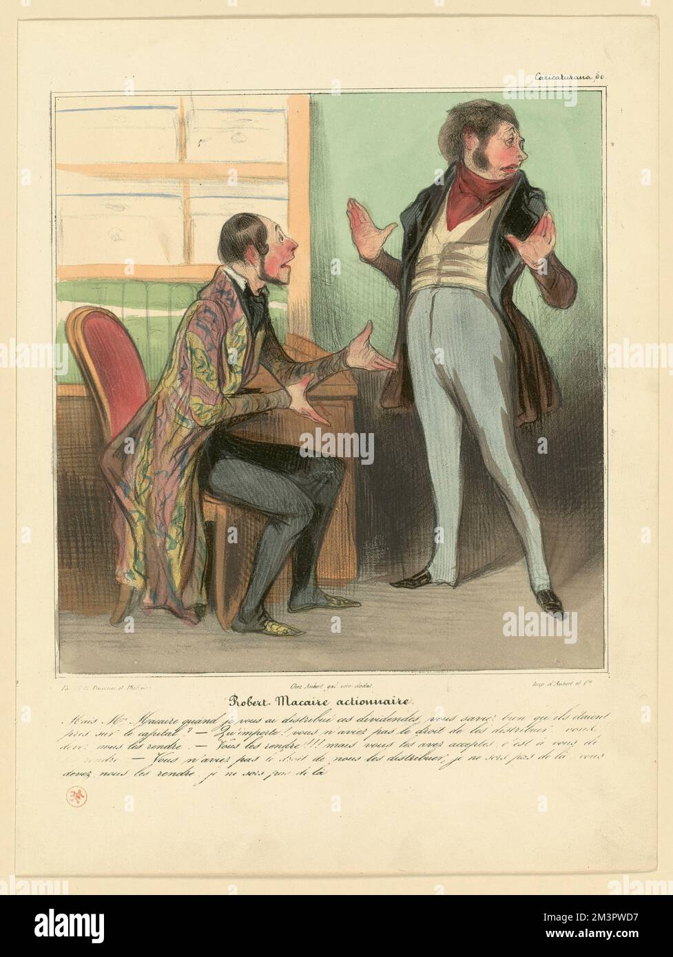 Robert Macaire actionnaire , Fictitious characters, Macaire, Robert