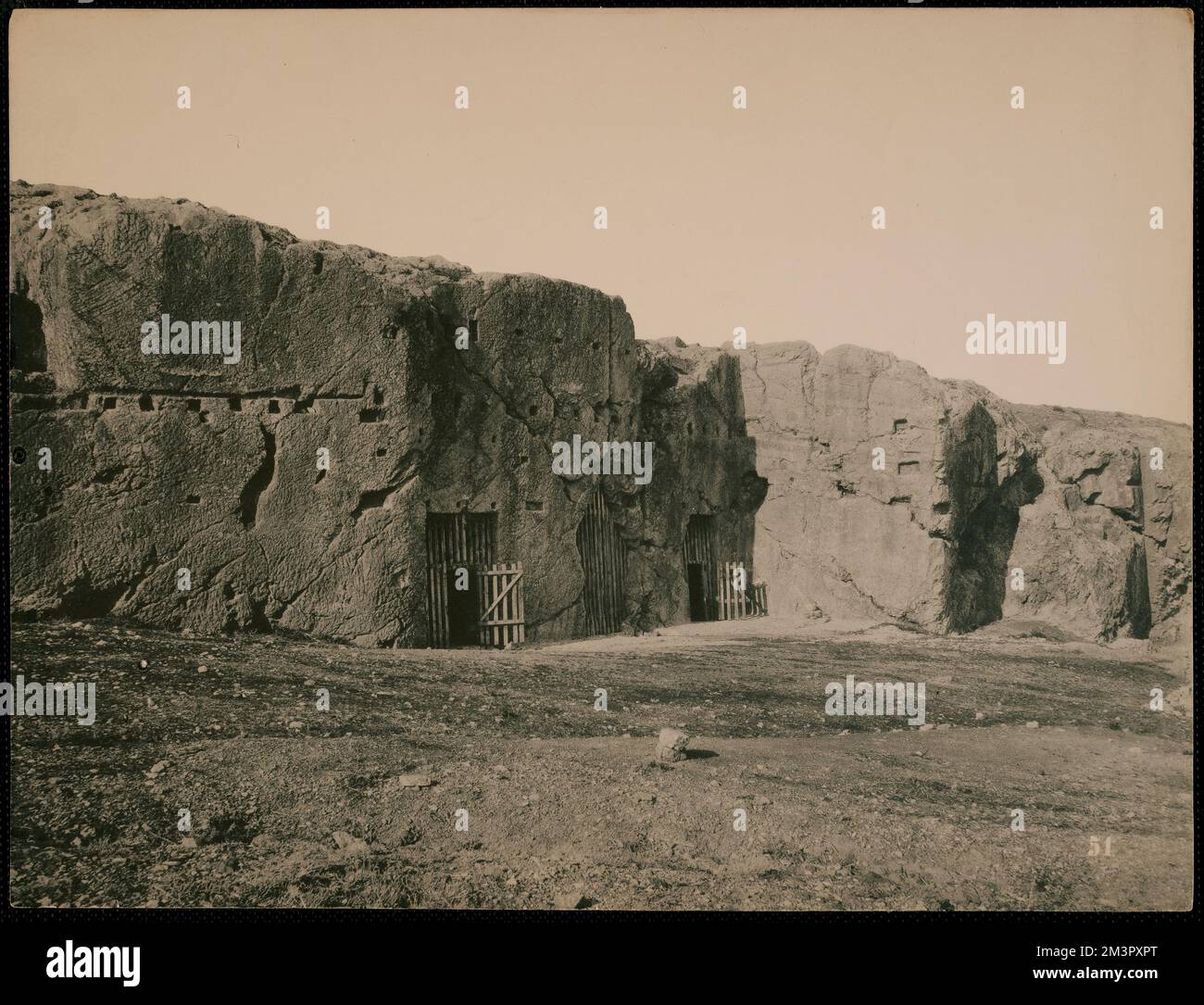 Prison Rocks Rock tomb used as Socrates's prison, Athens, May, 1902 , Prisons ...