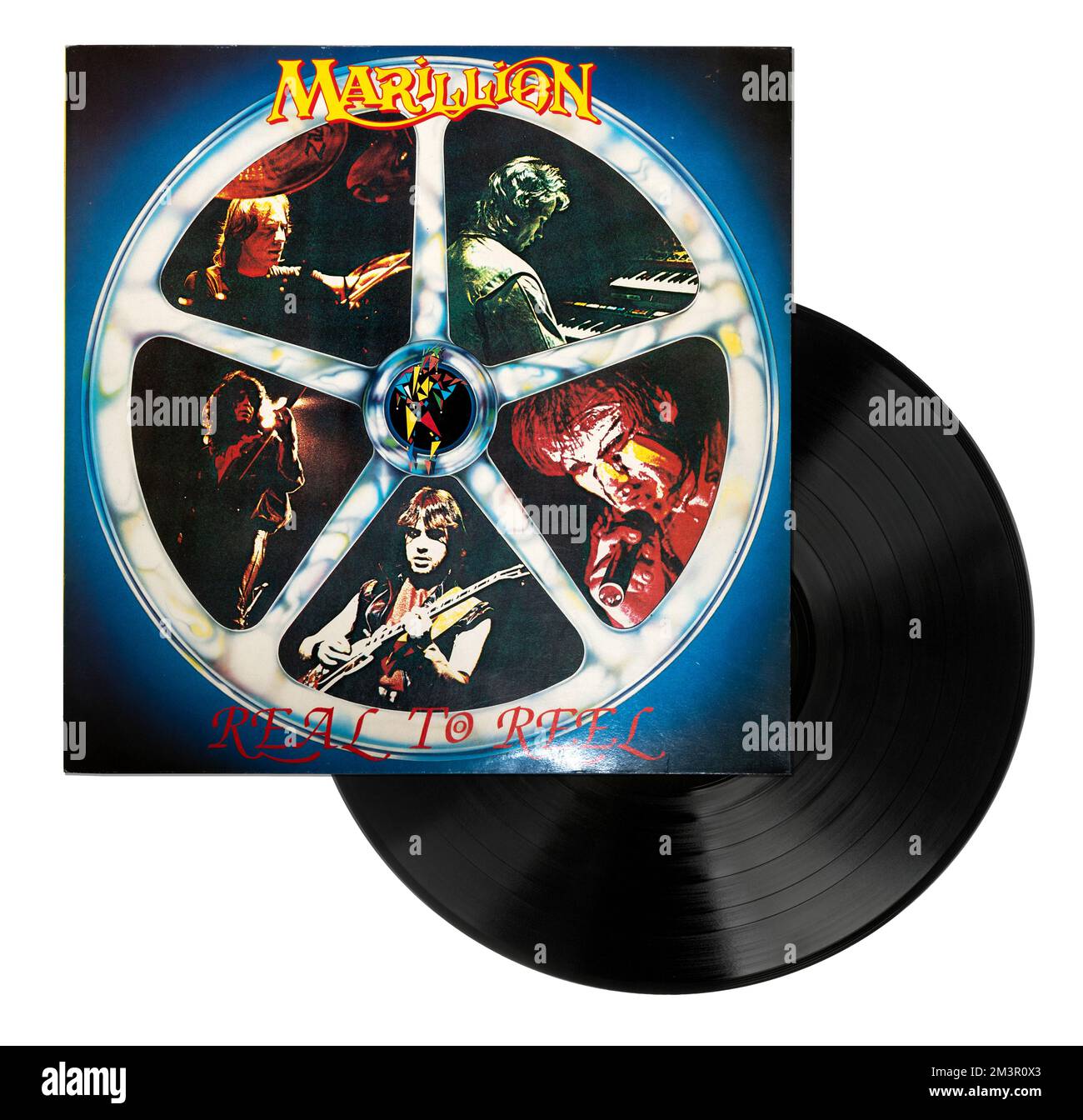 Real to Reel is the first live album by the British neo-progressive rock band Marillion, released in November 1984. Stock Photo