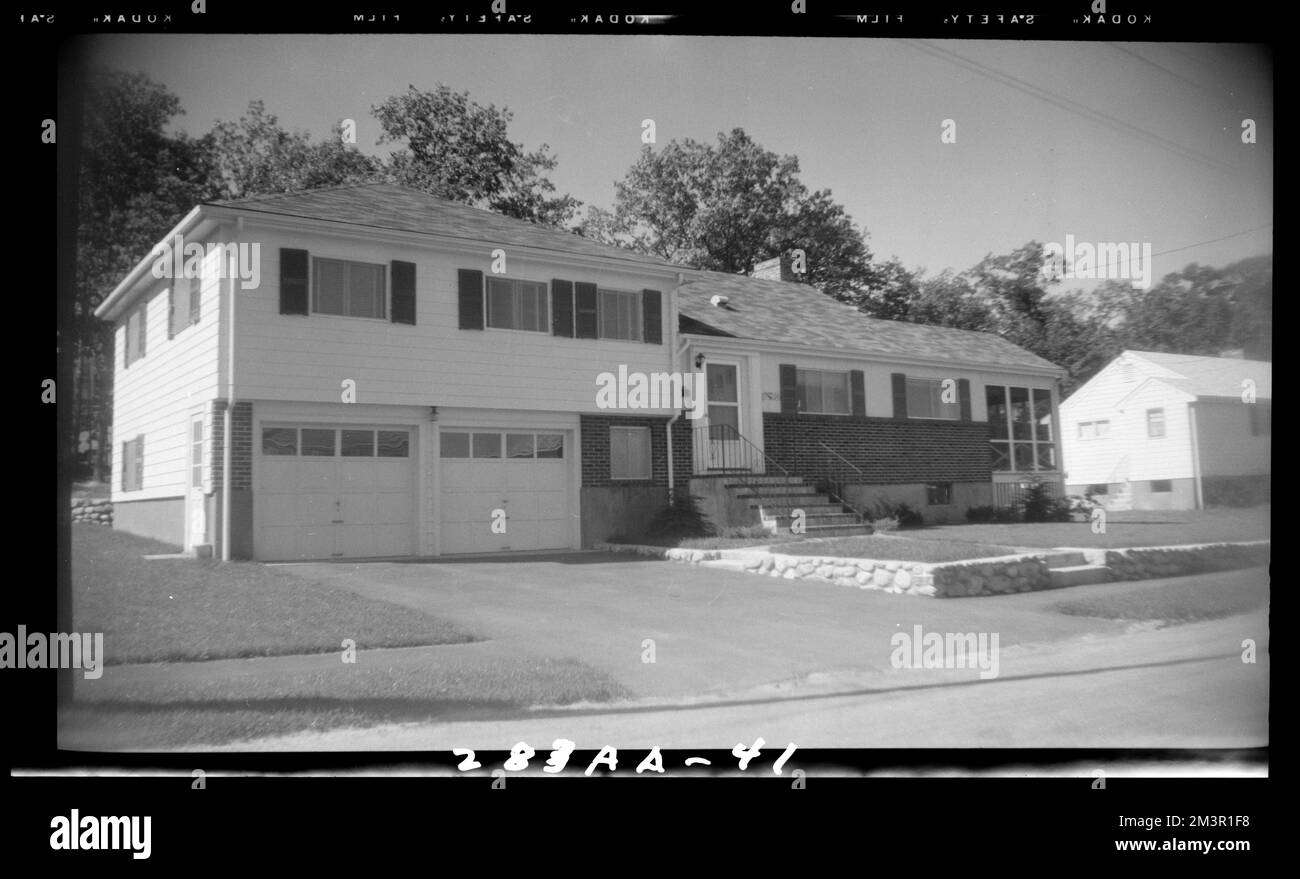 Rosalie Road #41 , Houses. Needham Building Collection Stock Photo - Alamy