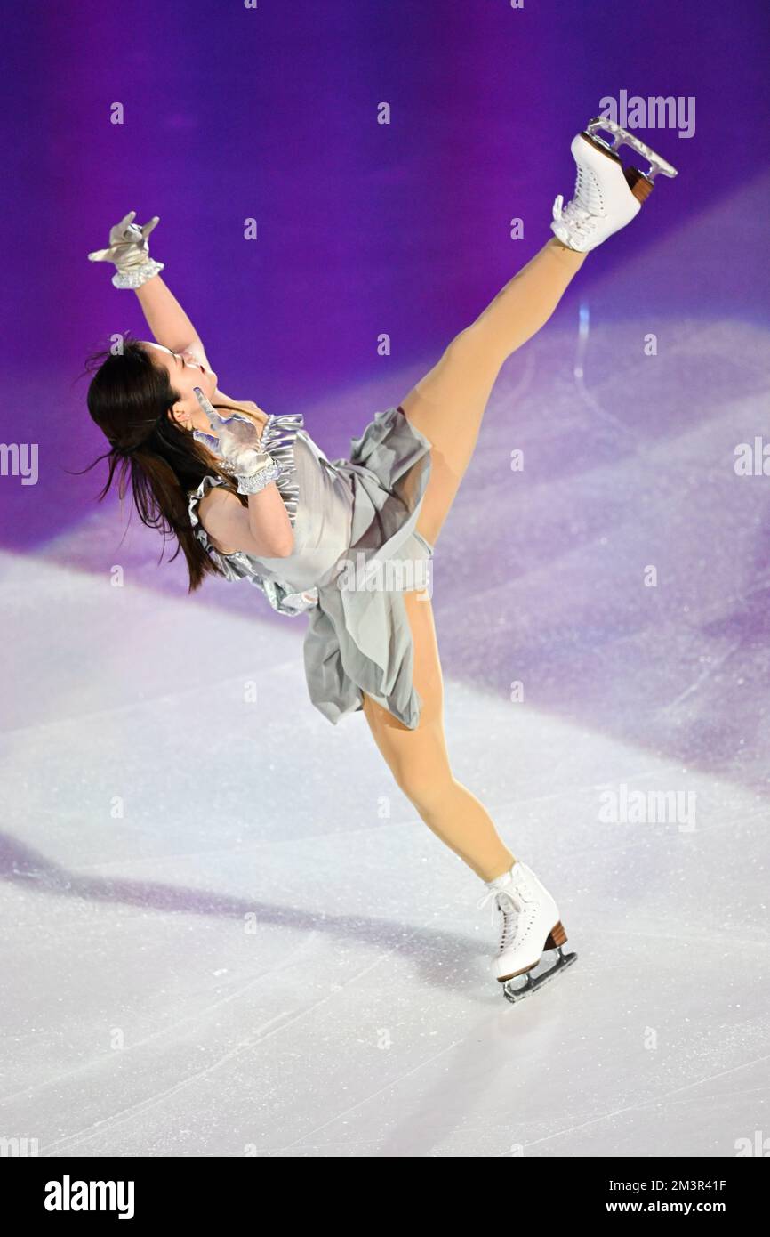 Rinka WATANABE (JPN), during Exhibition Gala, at the ISU Grand Prix of Figure Skating Final 2022, at Palavela, on December 11, 2022 in Torino, Italy. (Photo by Raniero Corbelletti/AFLO) Stock Photo