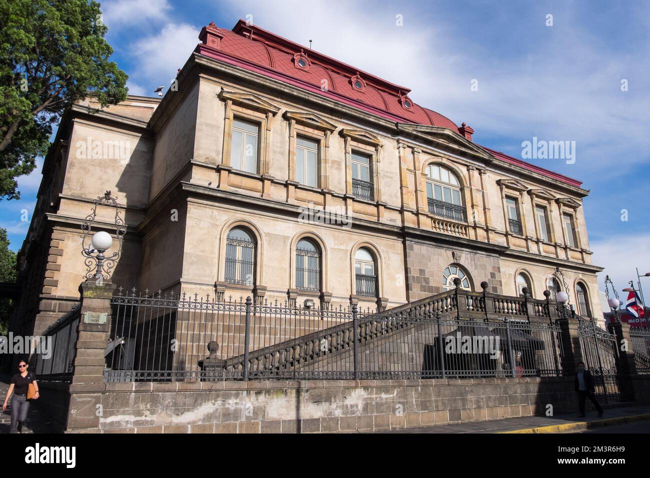 National Theater in the historic center of the city of San José, Costa Rica Stock Photo