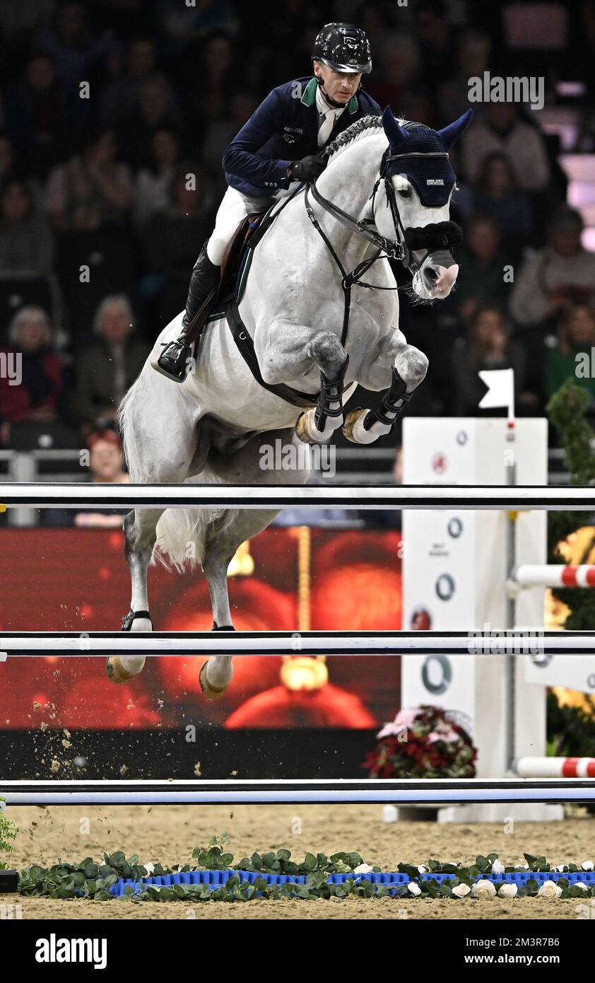 Royal Victoria Dock, United Kingdom. 16th Dec, 2022. London International Horse Show. Excel