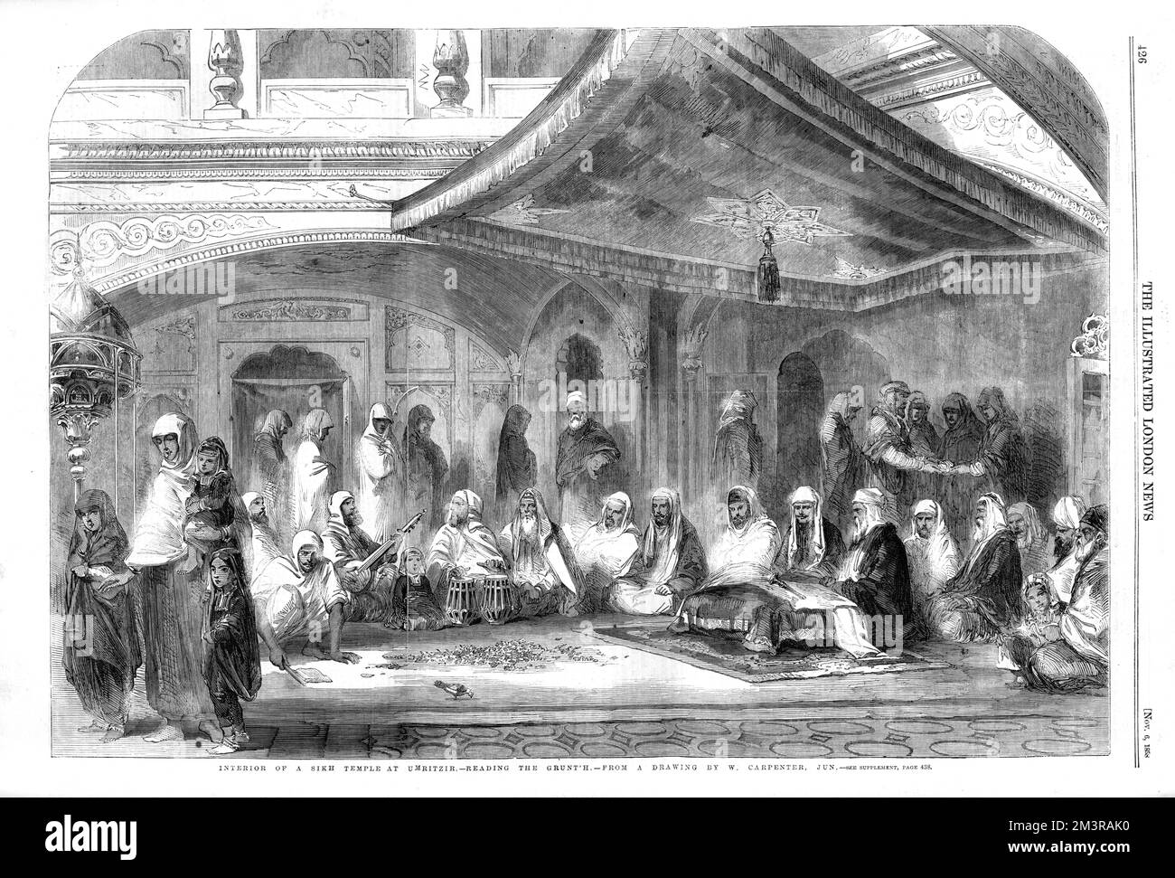 Amritsar interior the golden temple hi-res stock photography and images ...