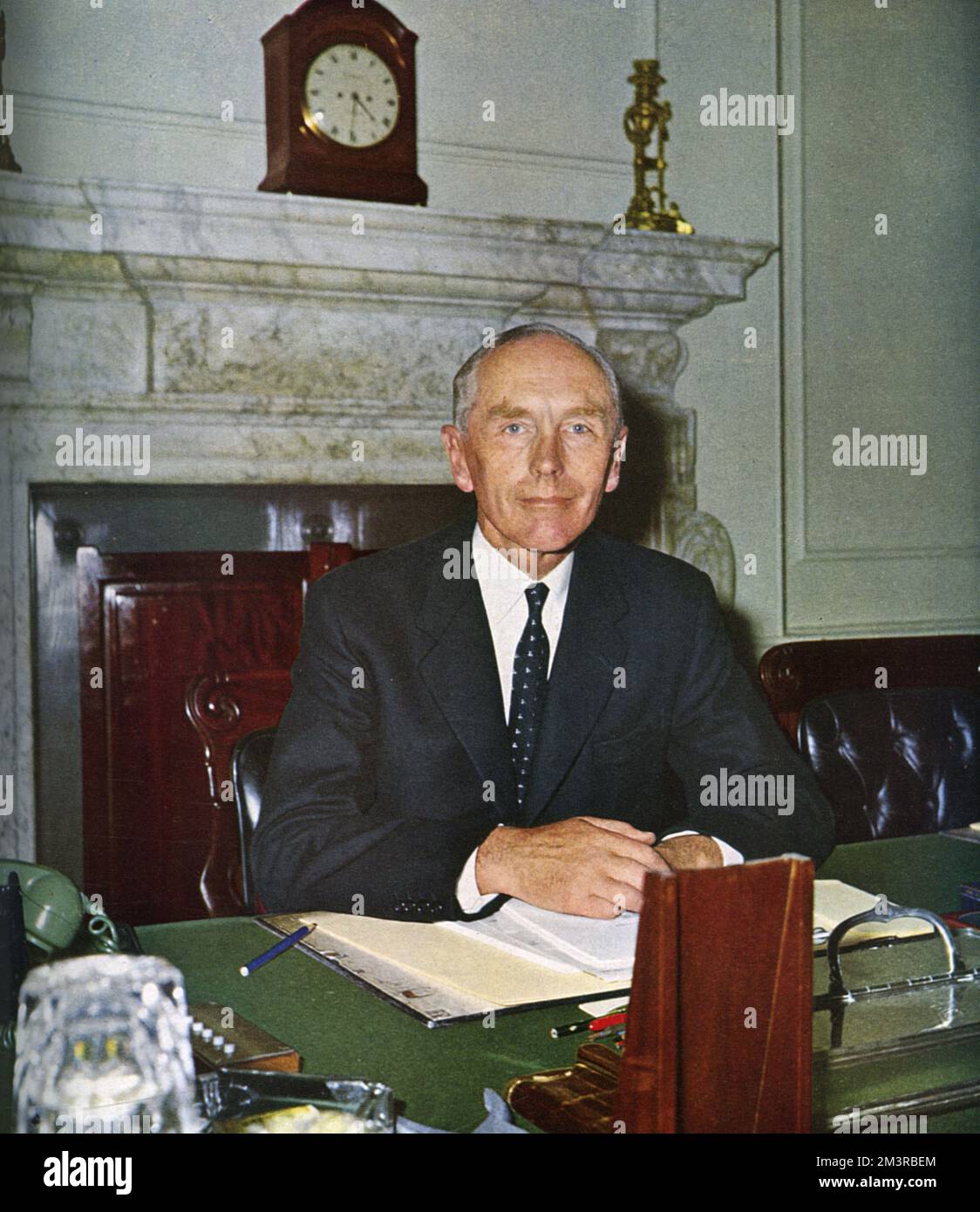 Photograph of Conservative politician Sir Alec Douglas-Home (1903-1995 ...