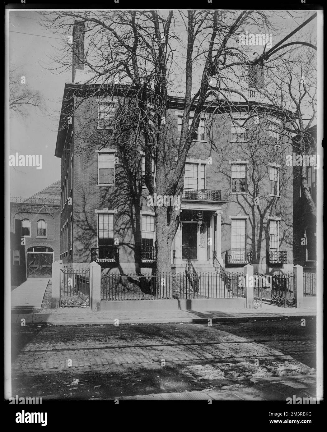 Salem, 136 Essex Street, Joseph Peabody House, 1820 , Houses, Ship