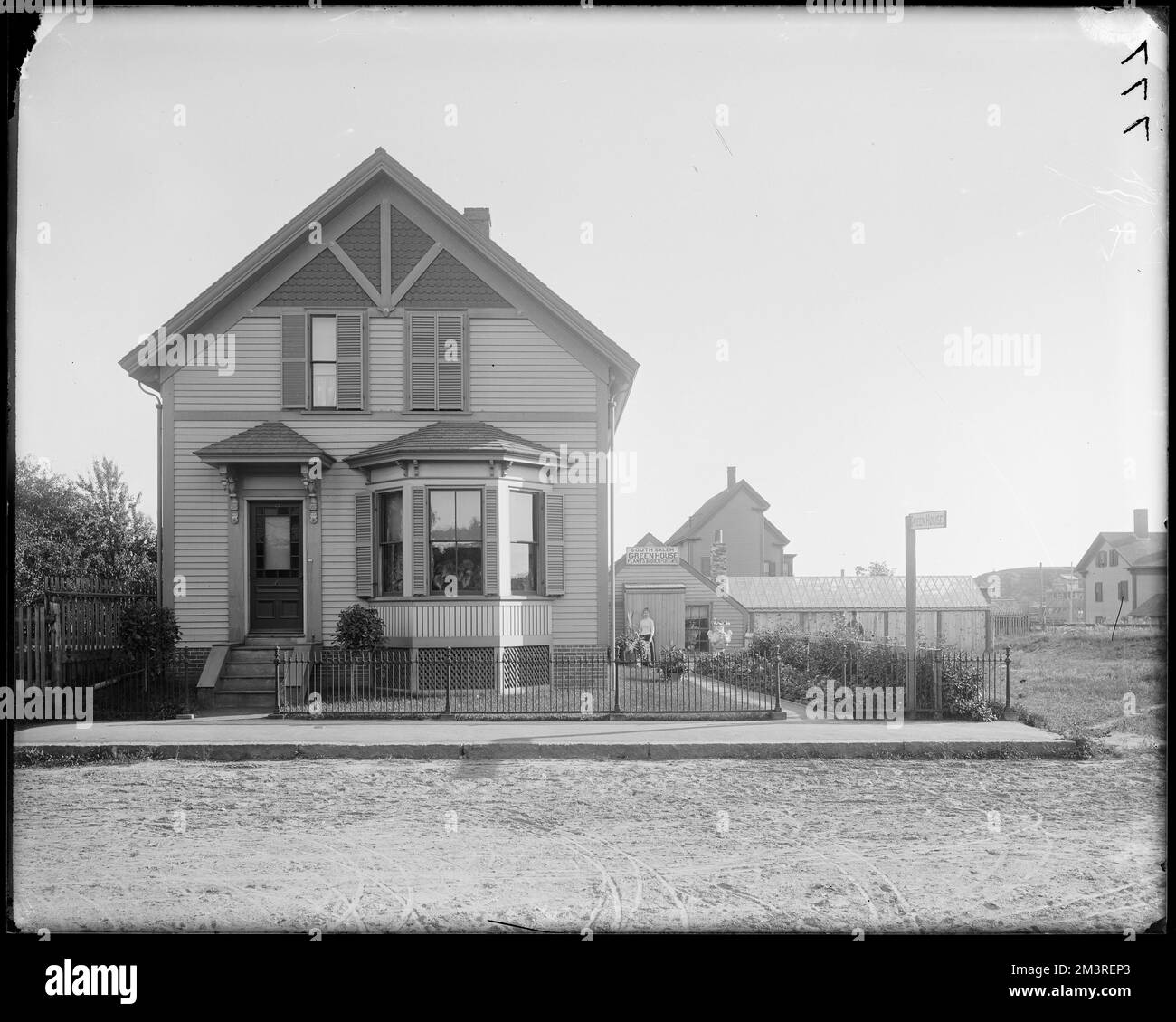 Salem, 27 Gardner Street, William Bickerton house , Houses, Greenhouses