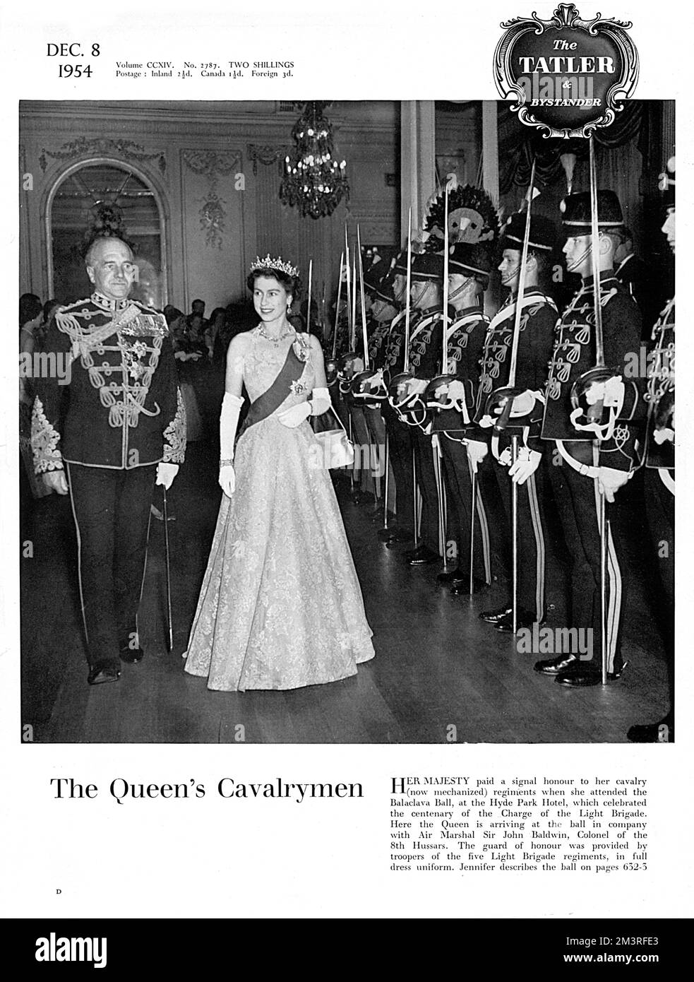 Queen elizabeth ii evening dress hires stock photography and images