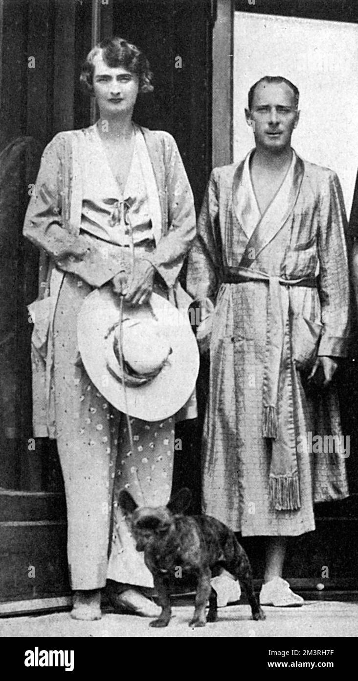 Lord and Lady Carisbrooke (formerly Prince Alexander of Battenberg and