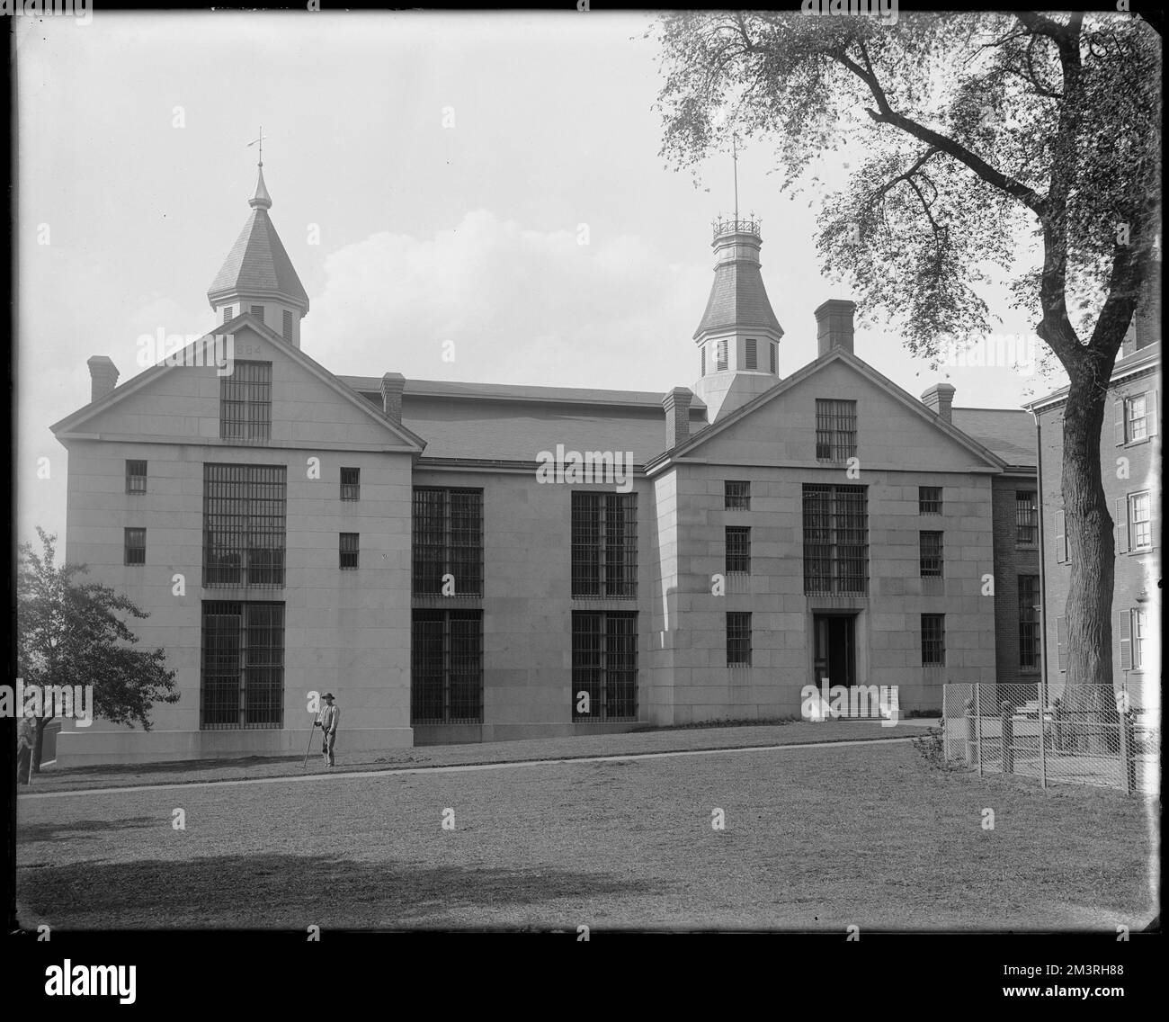 Salem, 50 Saint Peter Street, jail, erected 1813 , Jails. Frank Cousins