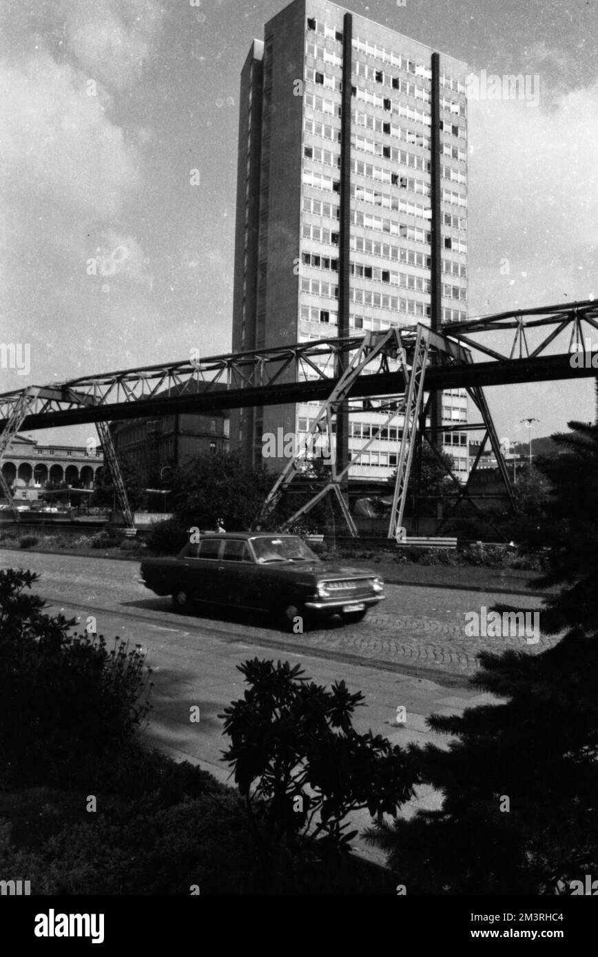 The city of Wuppertal, shown here in 1966, has always been a worthwhile