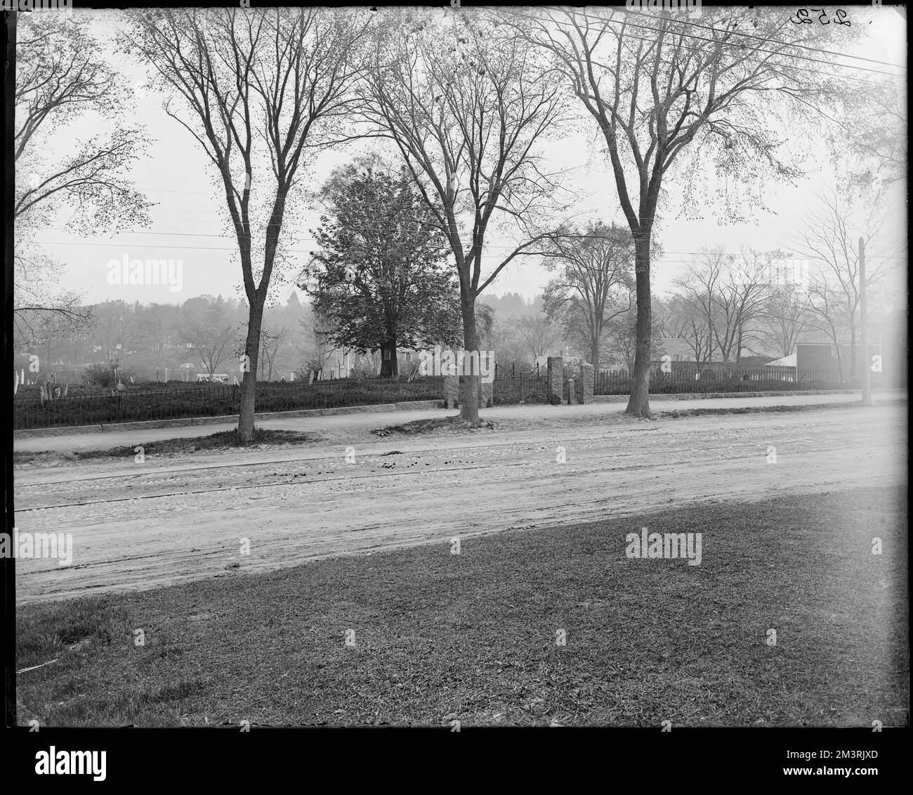 Old burying ground salem Black and White Stock Photos & Images - Alamy