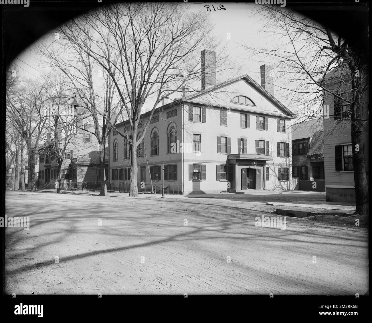 Salem, Cambridge Street, Hamilton Hall, 1805 , Buildings, Streets