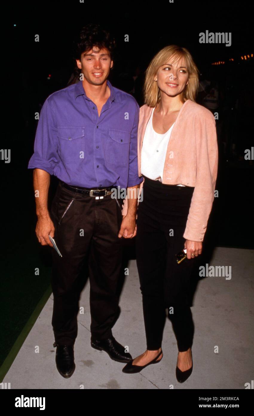 Kim Cattrall 1989 Credit: Ralph Dominguez/MediaPunch Stock Photo - Alamy