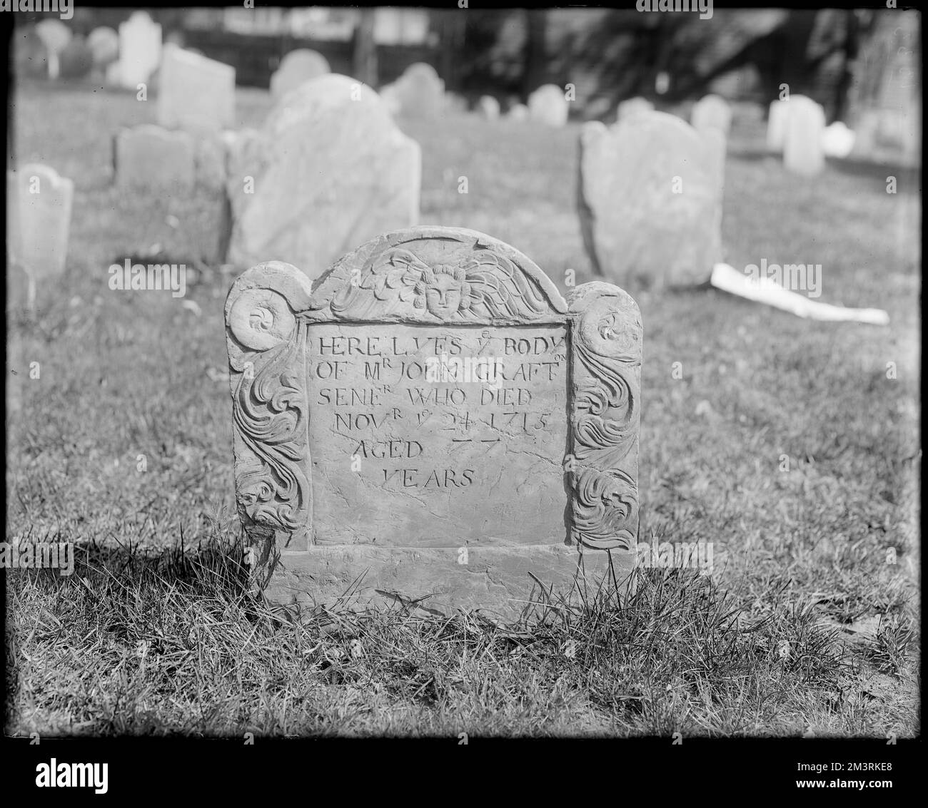 Salem, Charter Street, monuments, gravestone, John Graft , Cemeteries
