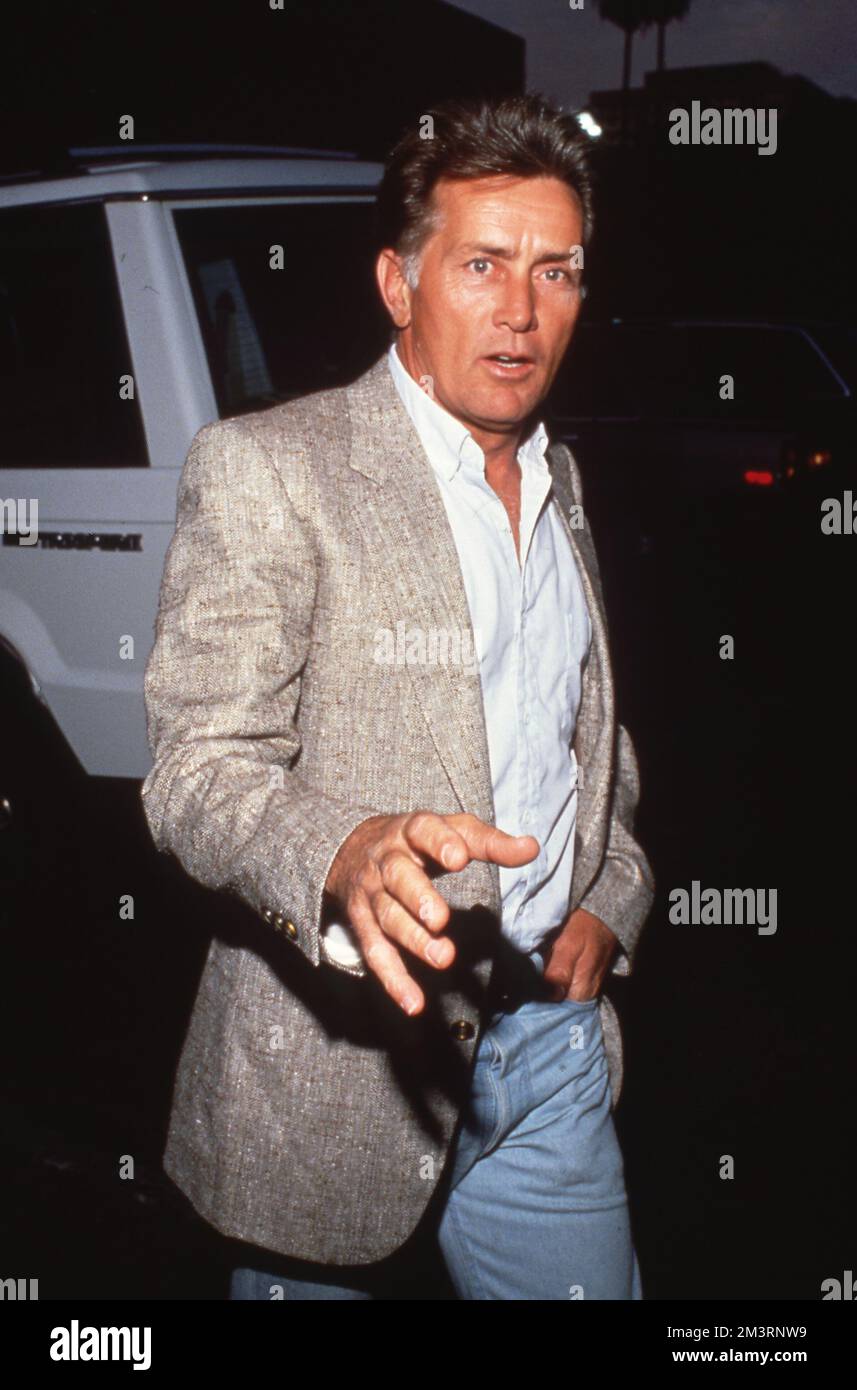 Martin Sheen at the "Young Guns" Premiere at Coronet Theater in Los
