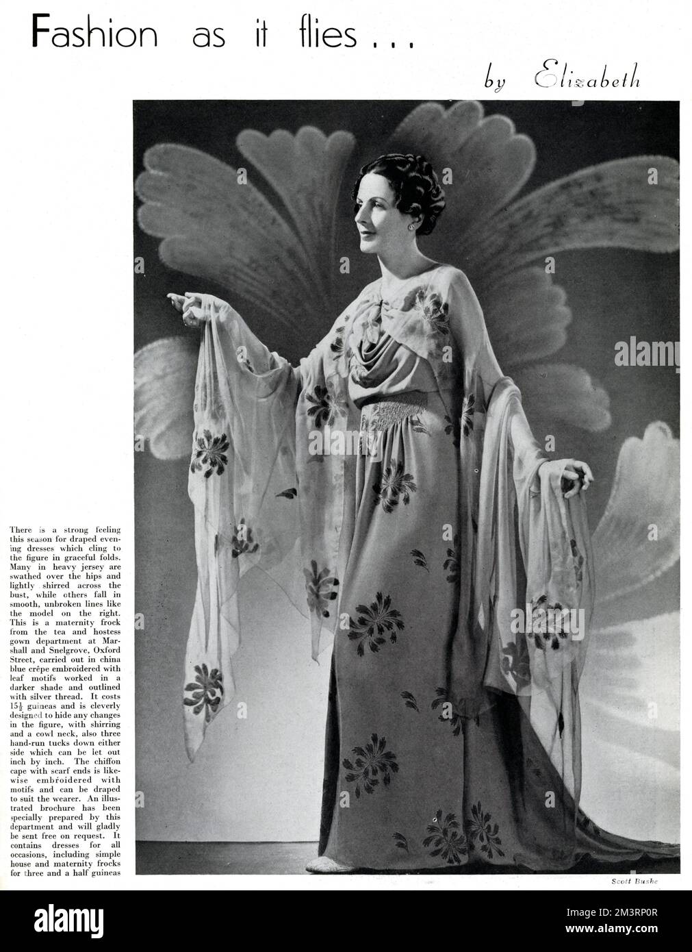 Evening gown 1930s hi-res stock photography and images - Alamy