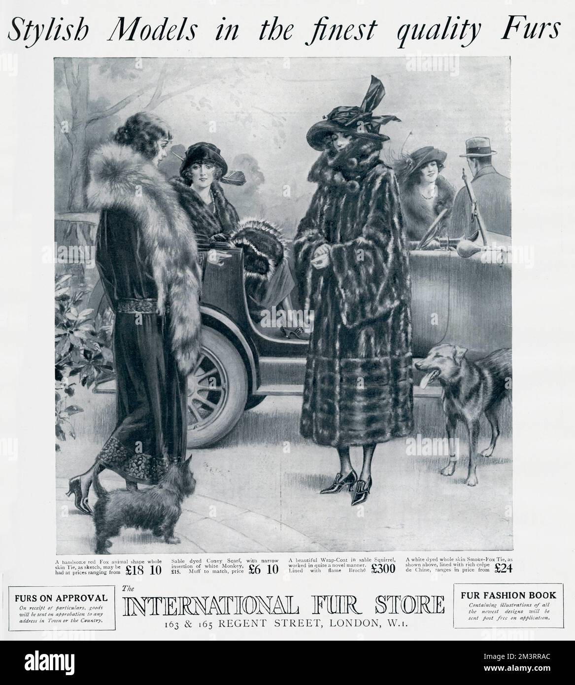 Women wearing fur coats hi-res stock photography and images - Alamy